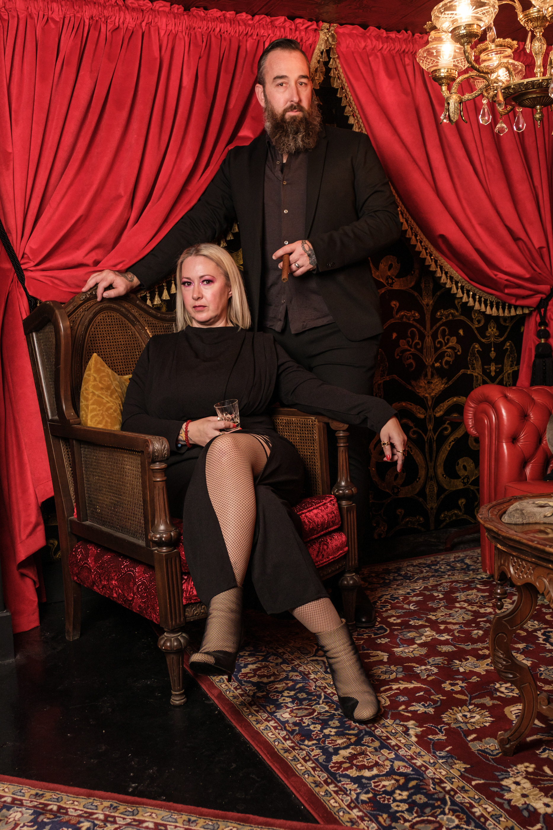 Heather & Arryn for We Bought a Funeral Home