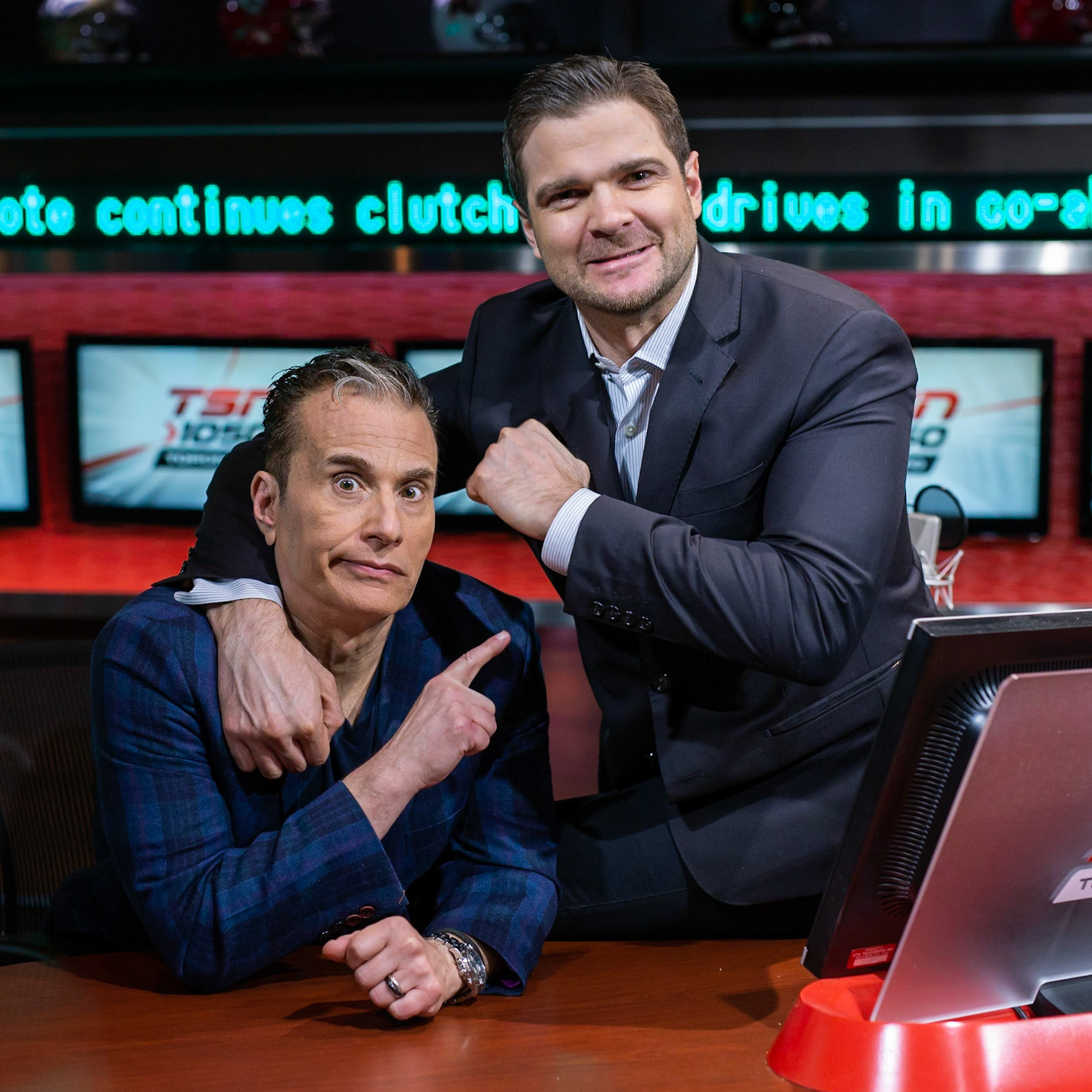 Michael Landsberg & Carlo Colaiacovo for TSN