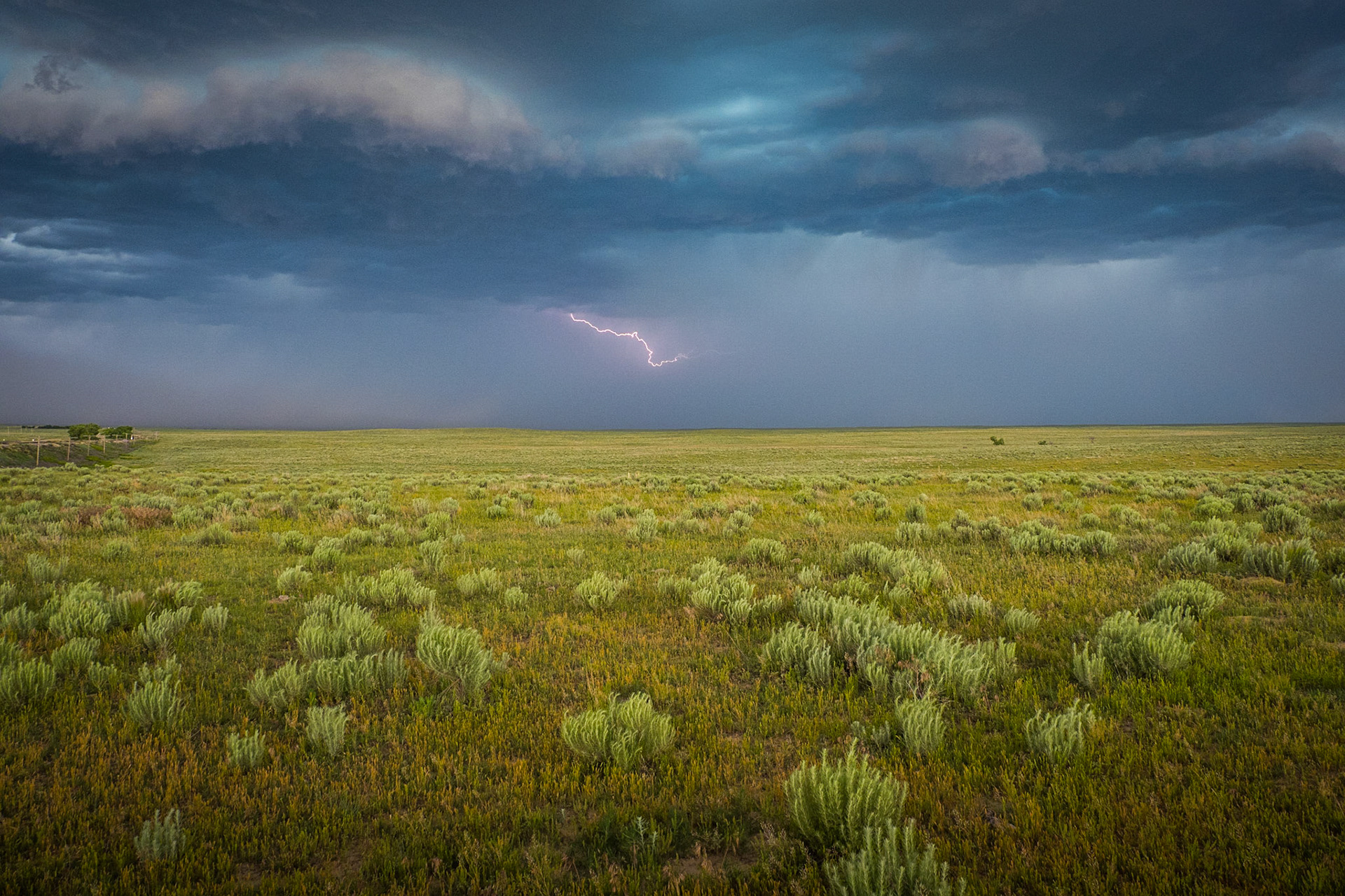 Sturm bei Limon, CO