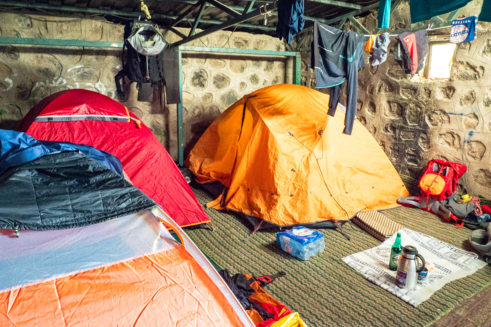 Camping in der Moschee