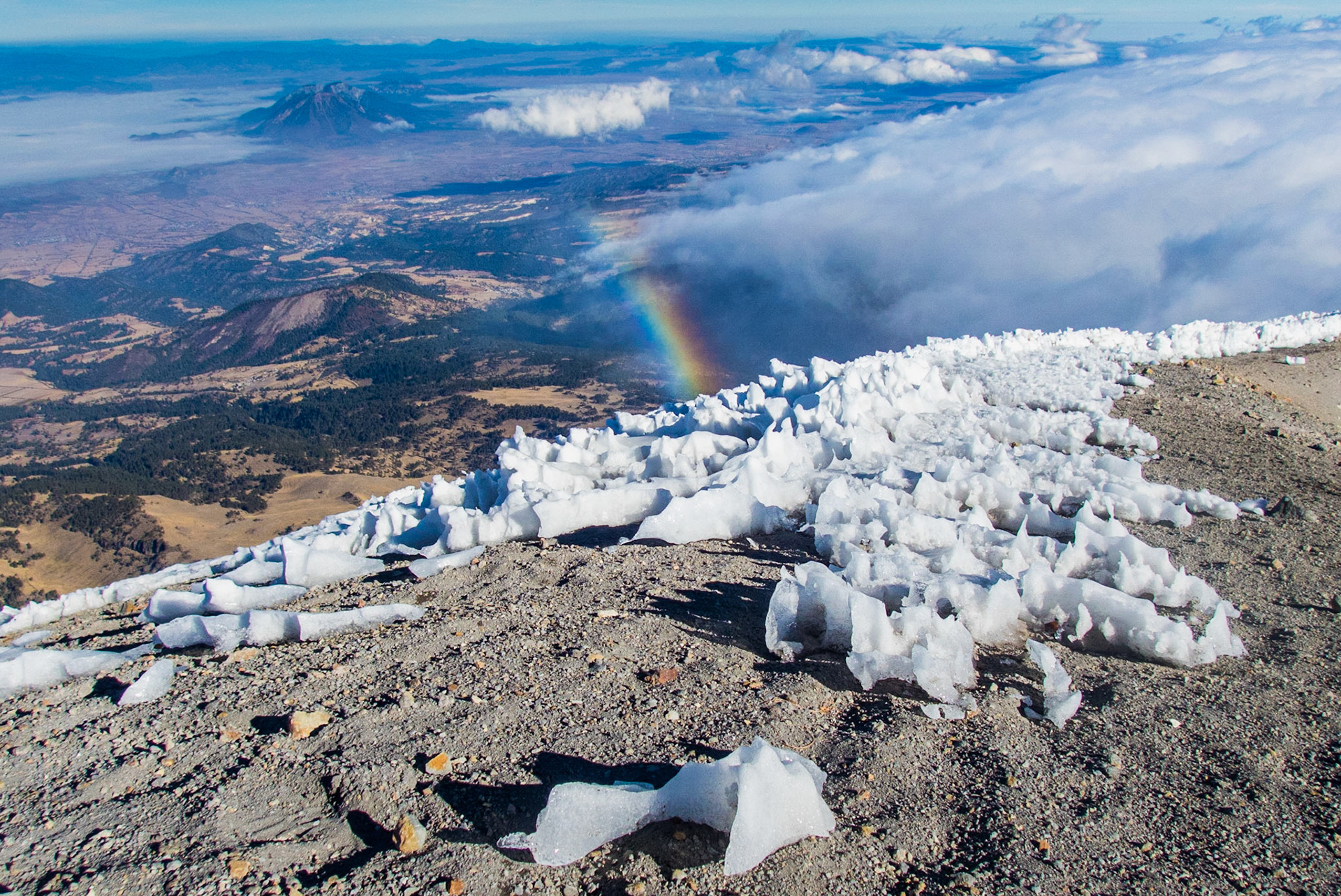 Am Gipfel des Orizaba