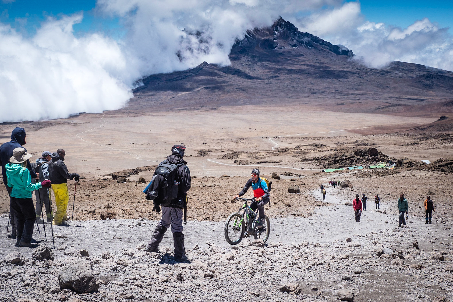 Einsamer e-Biker :-)