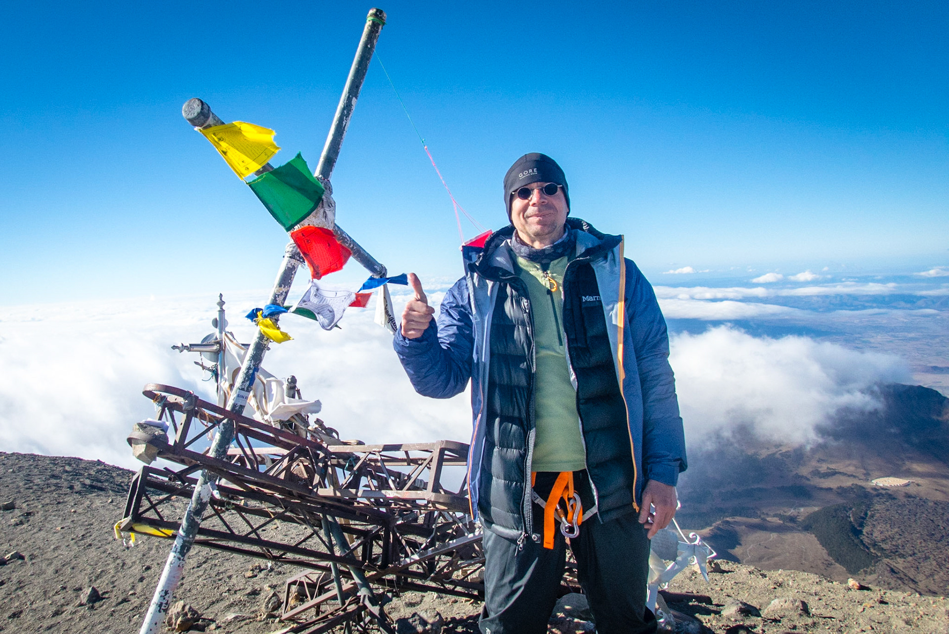 Am Gipfel des Orizaba