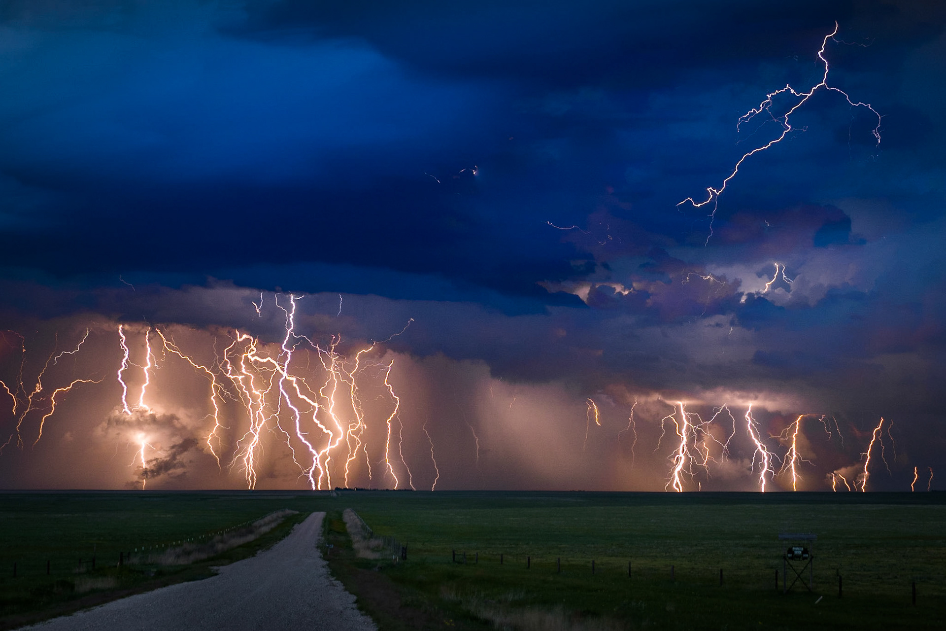 Gewitter bei Goodland, KS