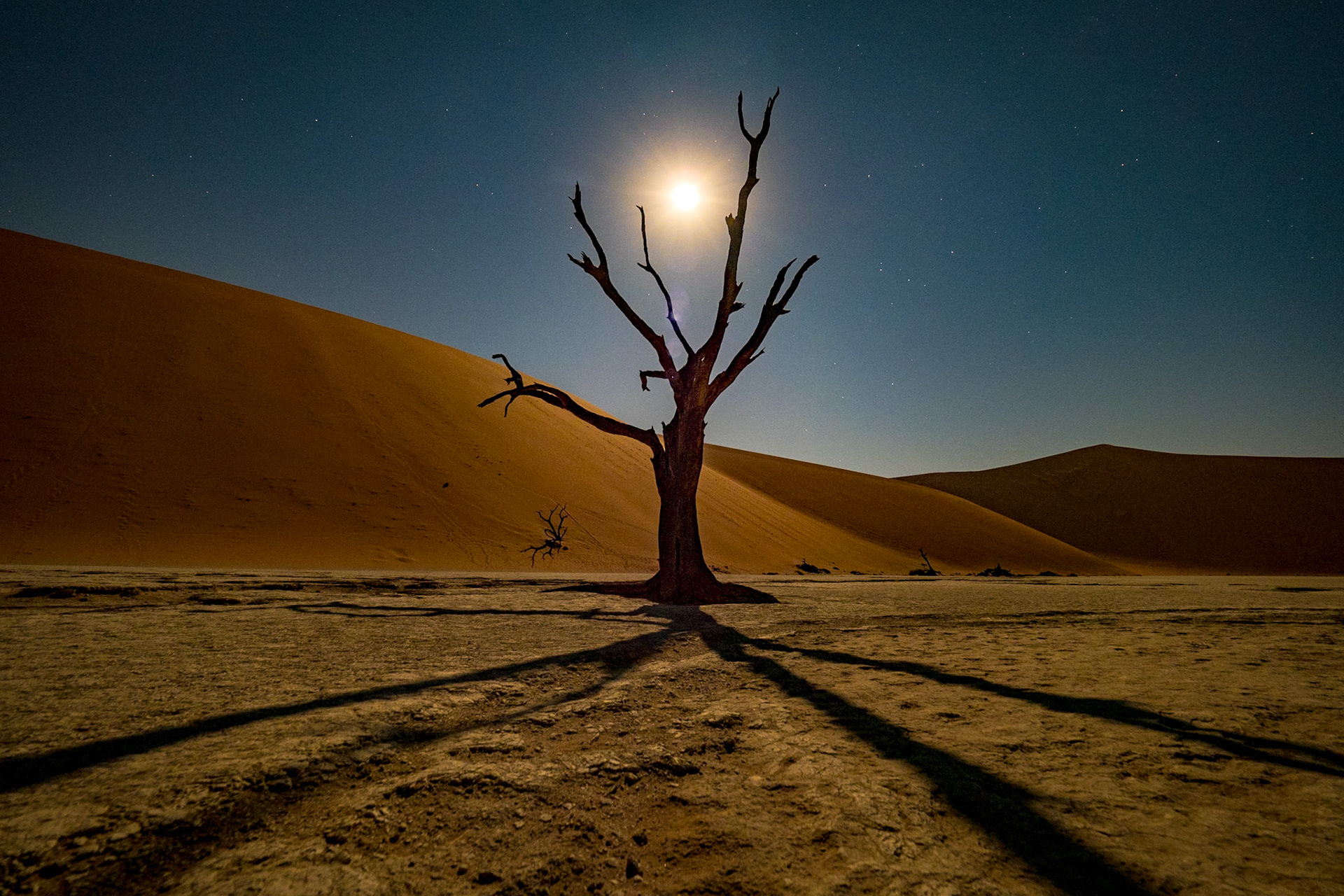 Deadvlei zum Vollmond