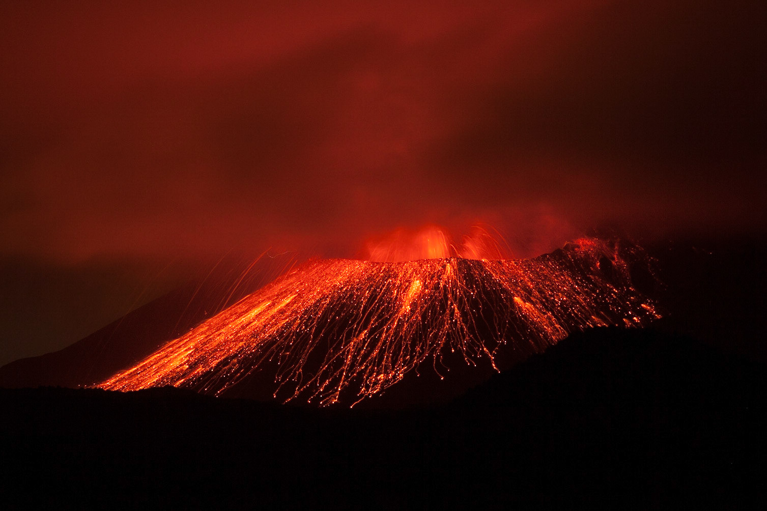 Sakurajima Vulkan, Japan