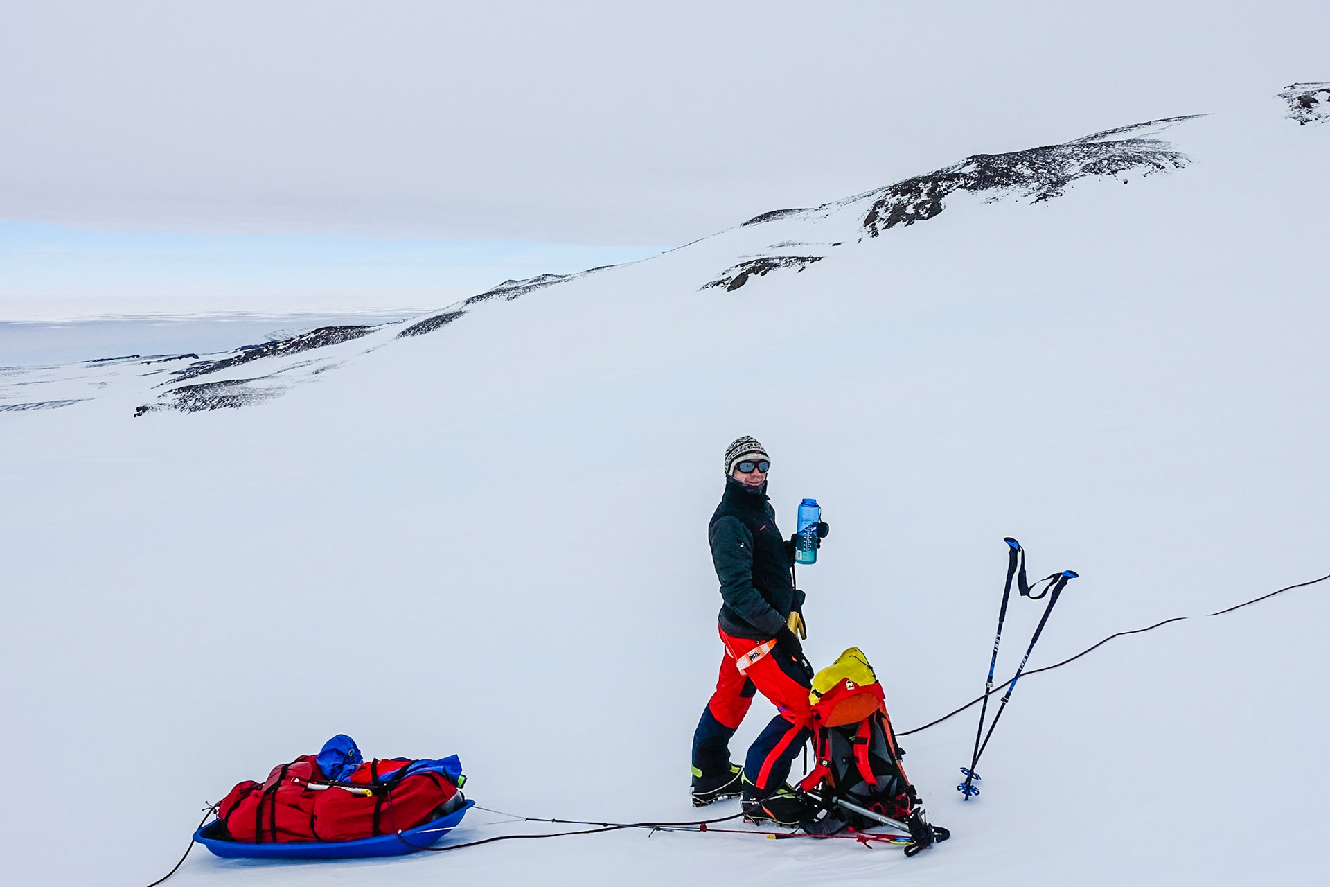 Pause in der Antarktis