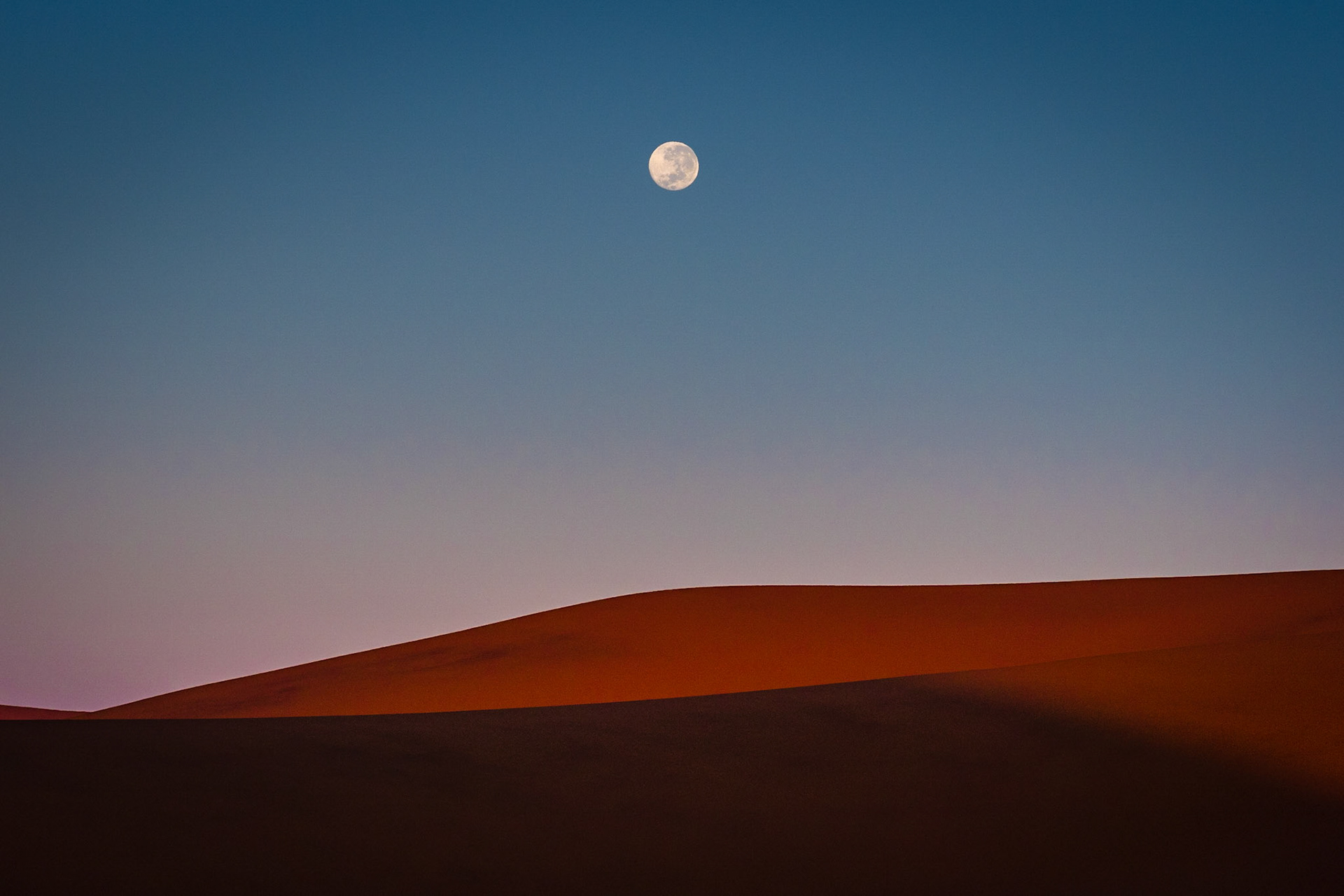 Deadvlei zum Vollmond