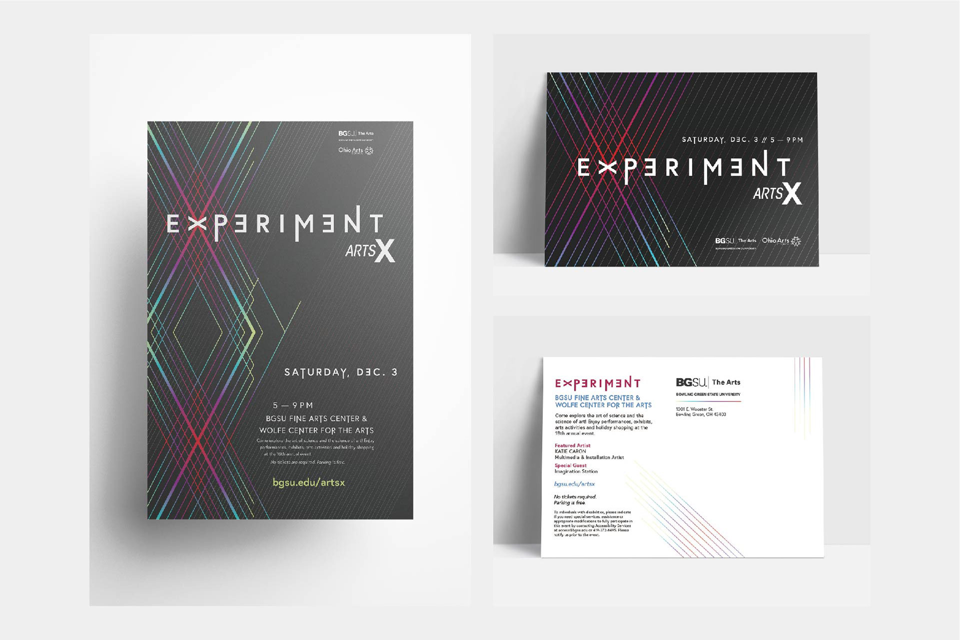 poster and postcard
