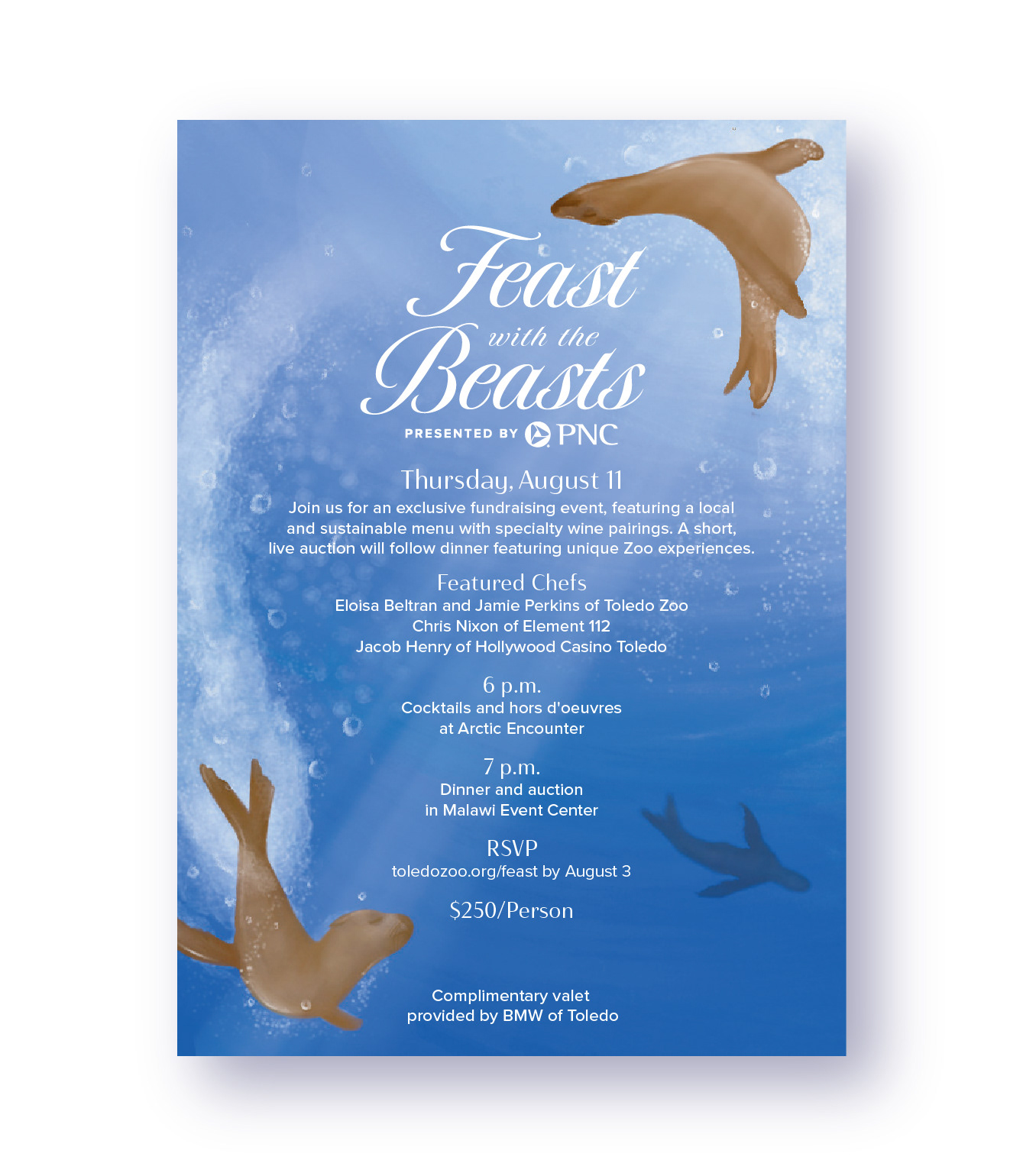 Feast with the Beasts Invite