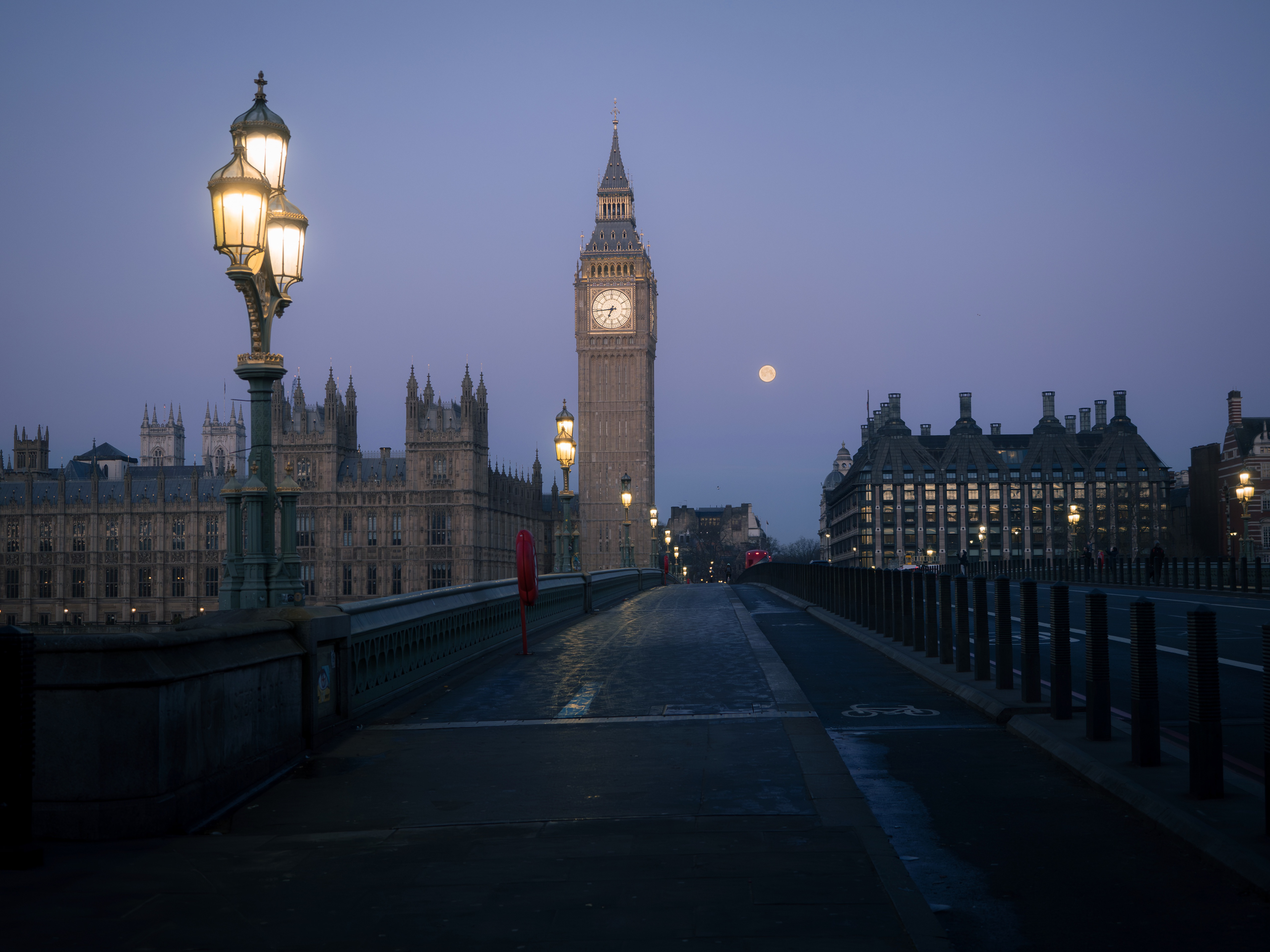 Elisabeth Tower in Westminster