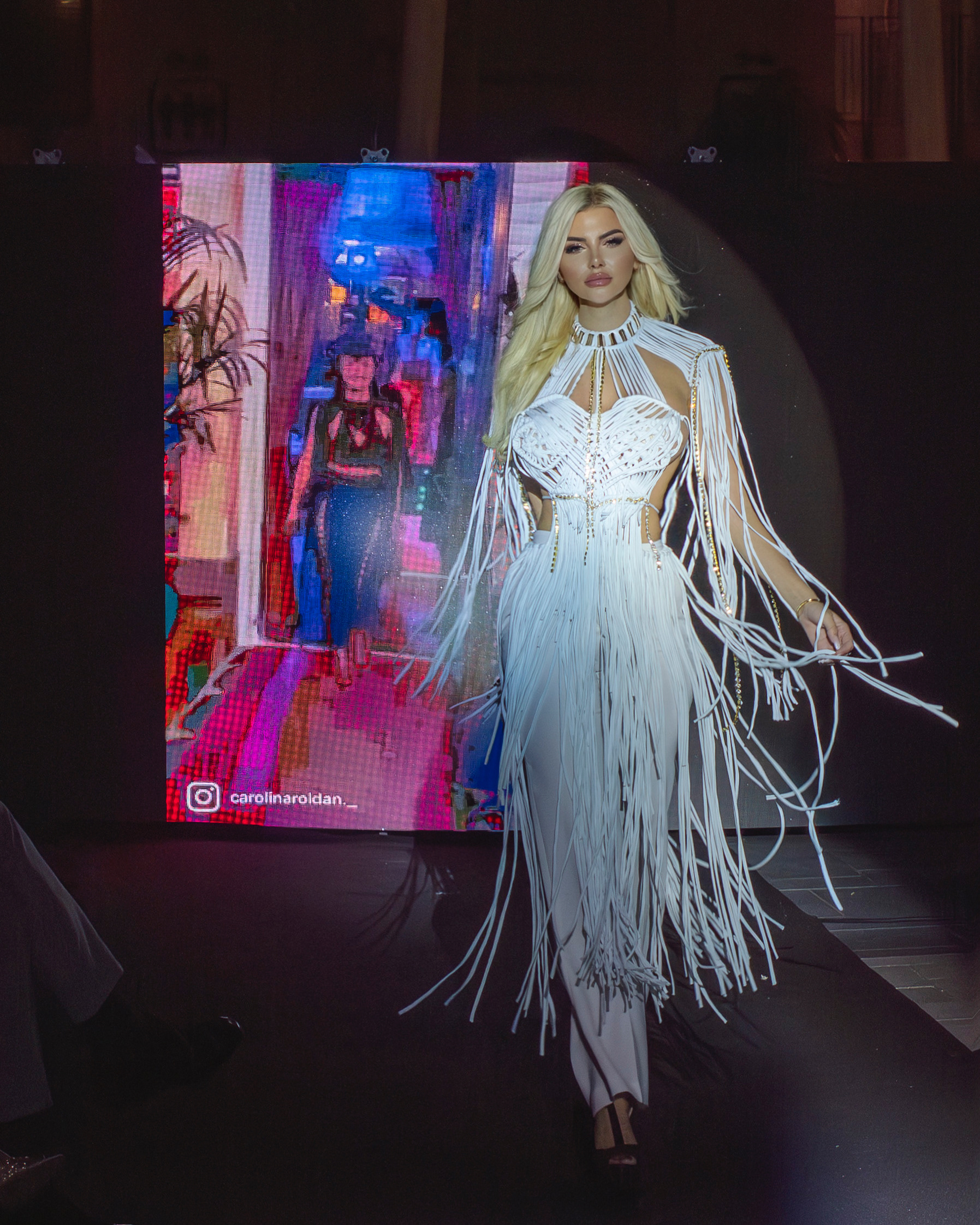 Montse Roura at Milan Fashion week Cristina Roldan at Milan Fashion week