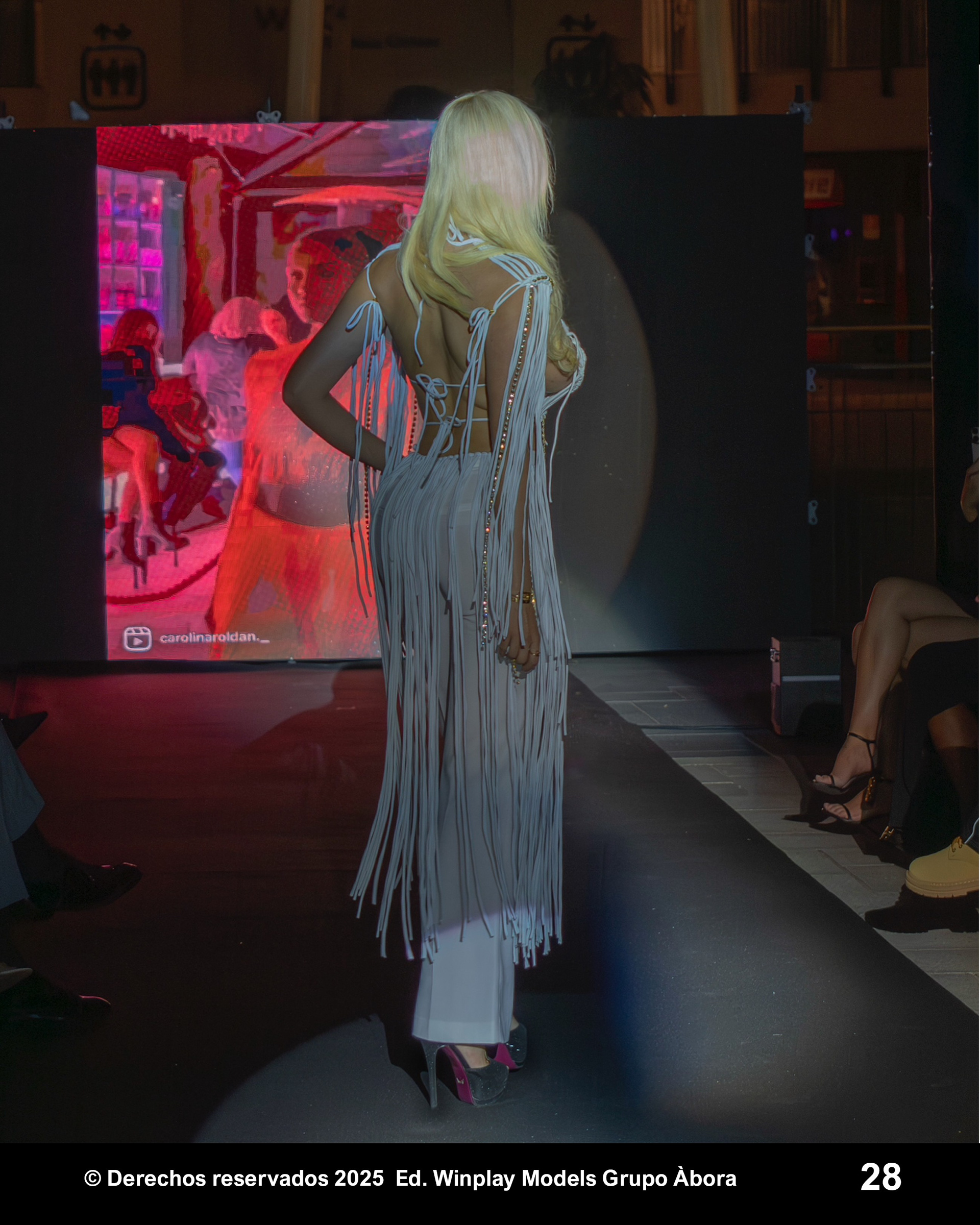 Montse Roura at Milan Fashion week