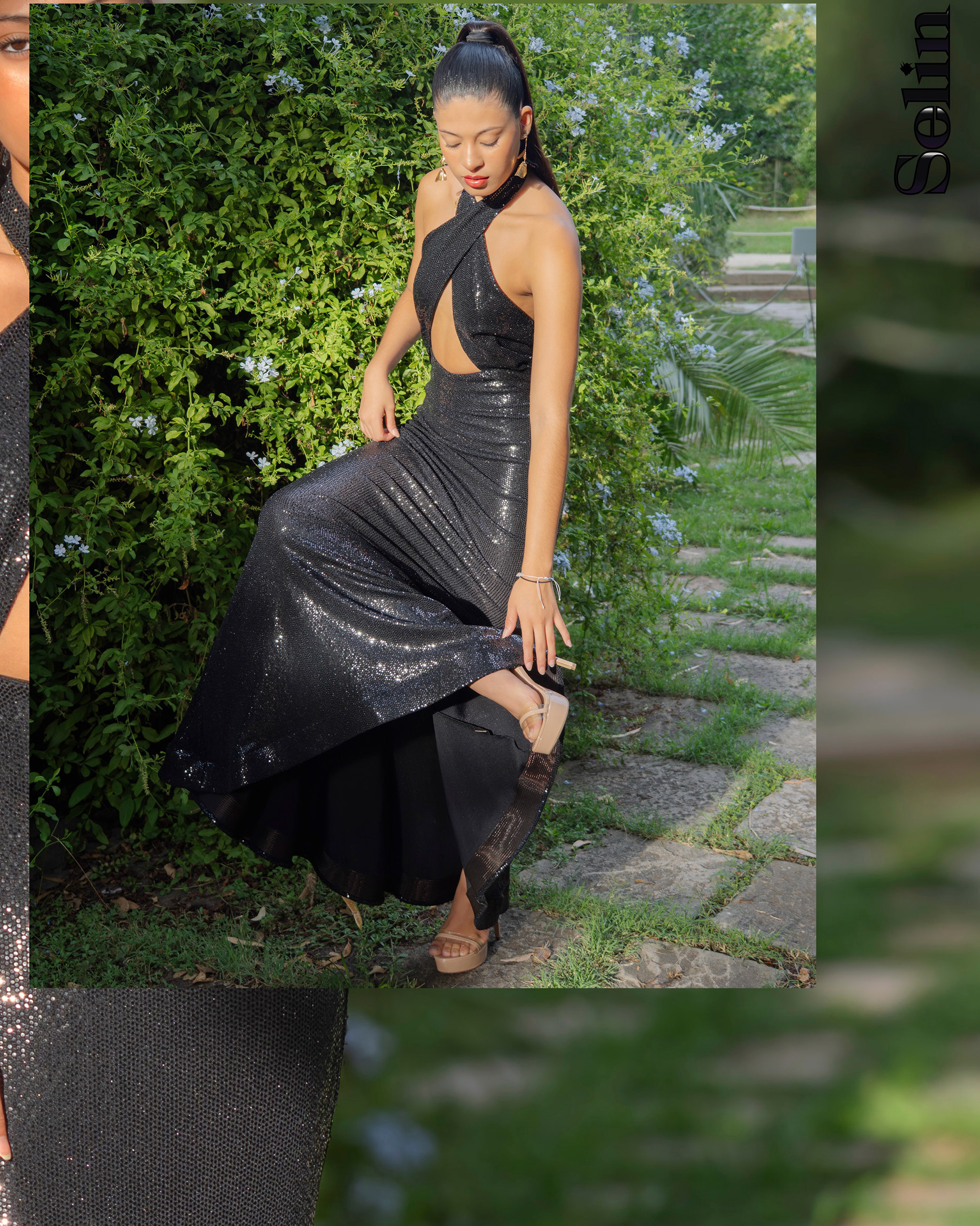 Ashley Sanchez modeling in Barcelona