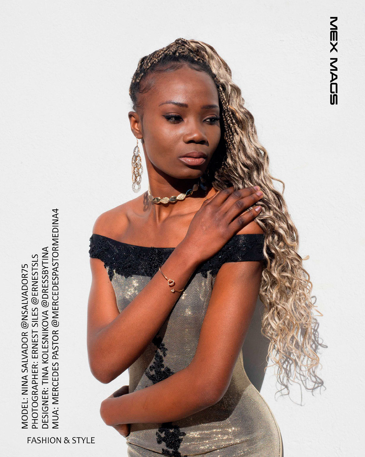 Model Nina modeling in Barcelona