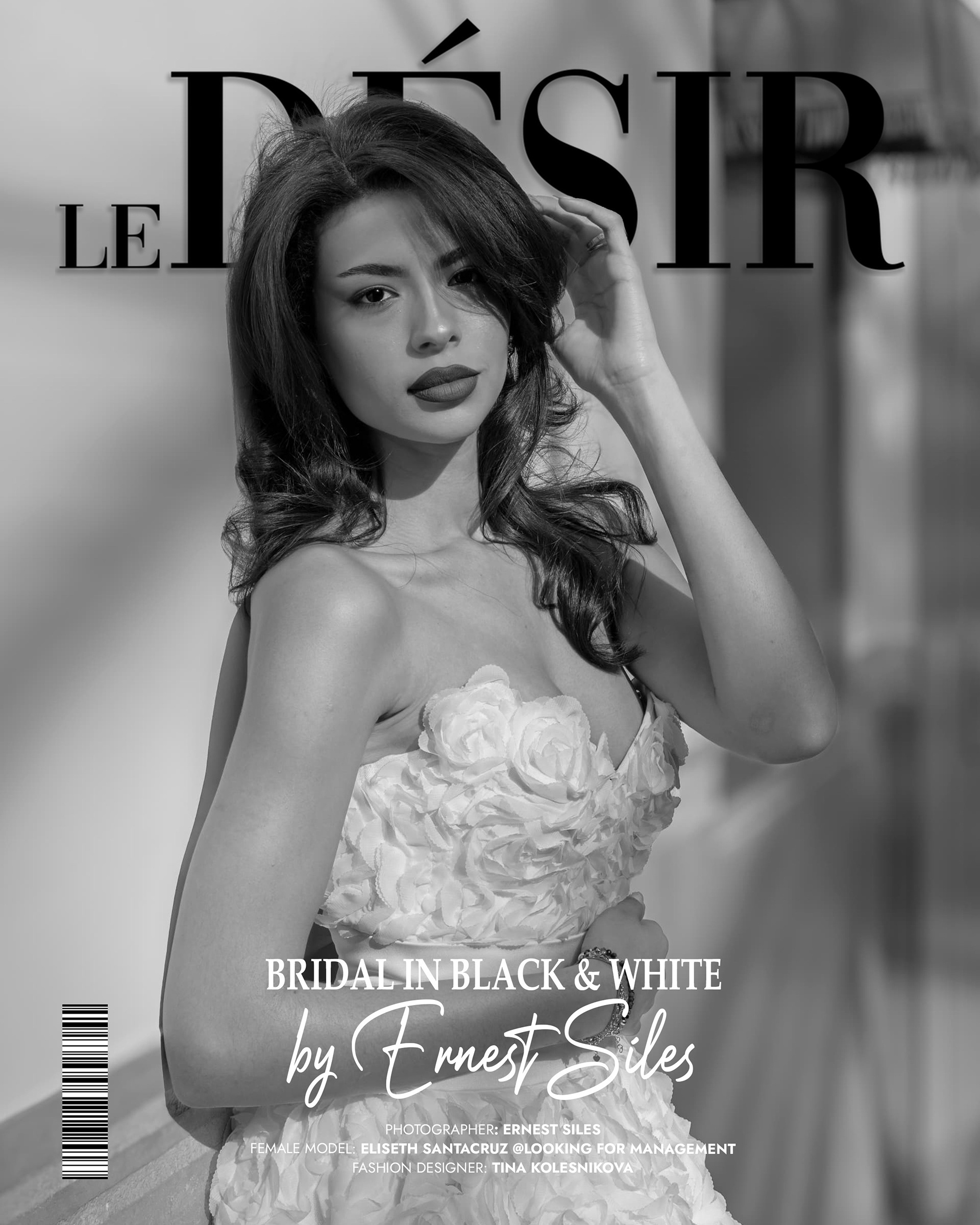 ELISETH SANTACRUZ - LE DESIR Magazine cover - Photo Ernest Siles