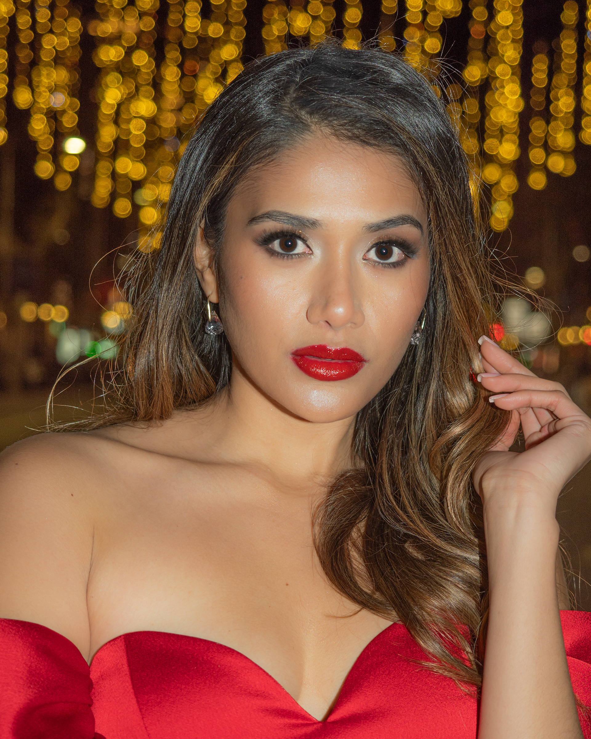 Model Angelica Ossa beautiful face