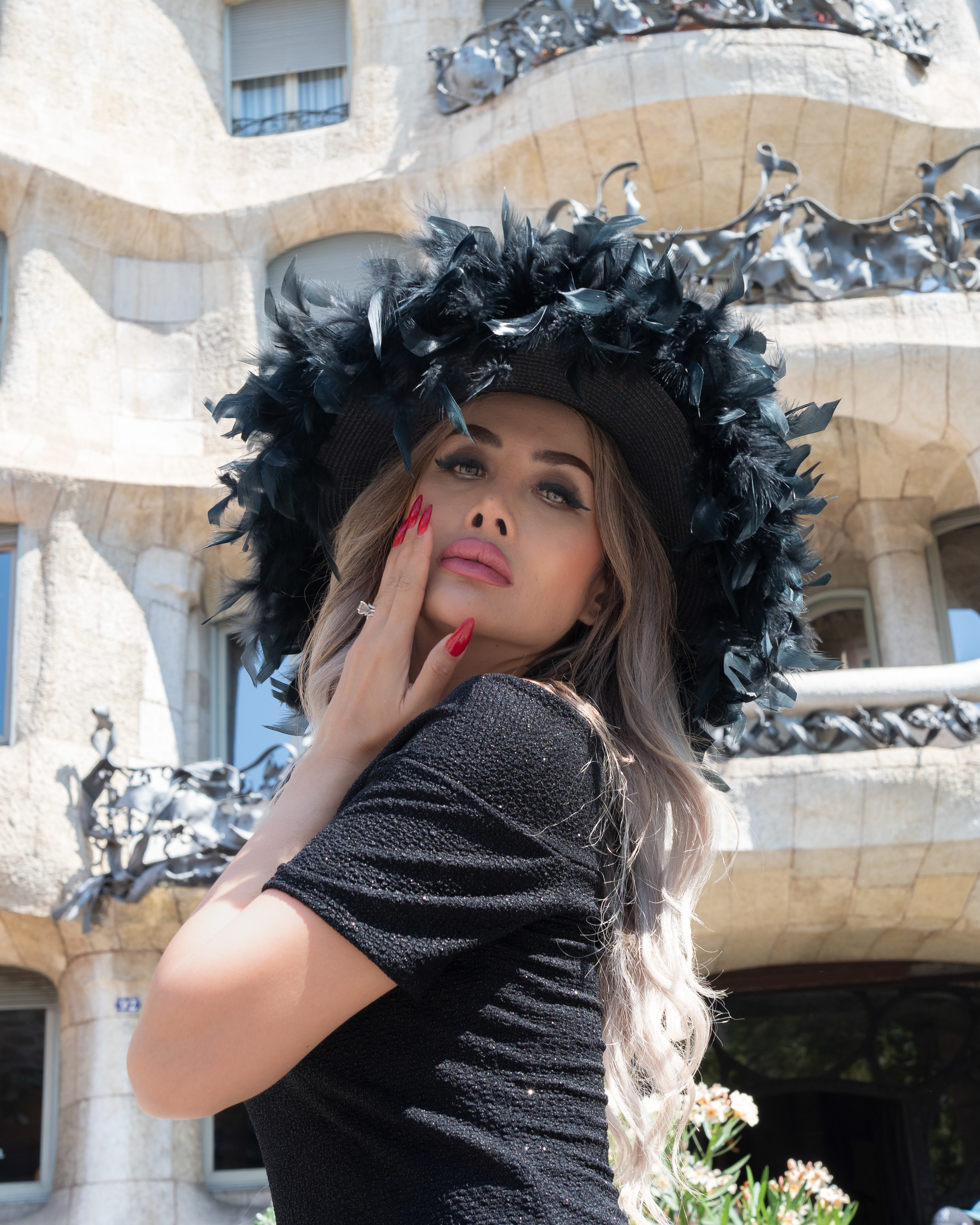 Mirka Howard at La Pedrera
