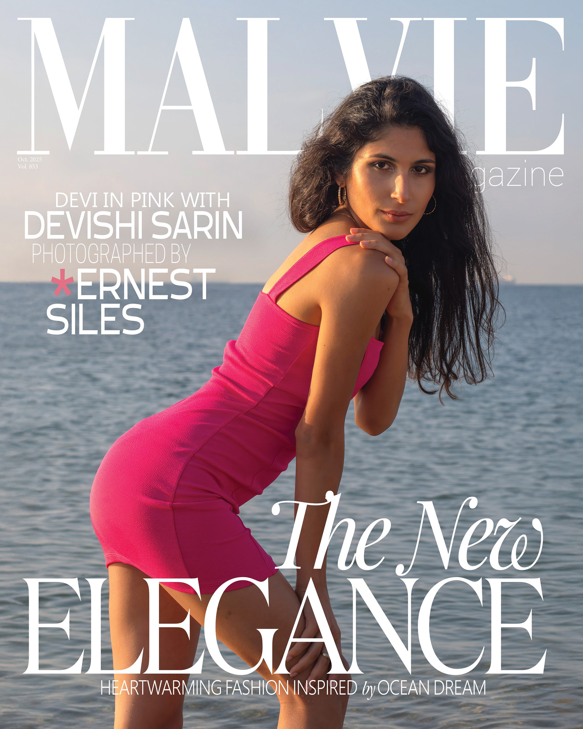 DEVISHI SARIN - MALVIE Magazine cover - Photo Ernest Siles