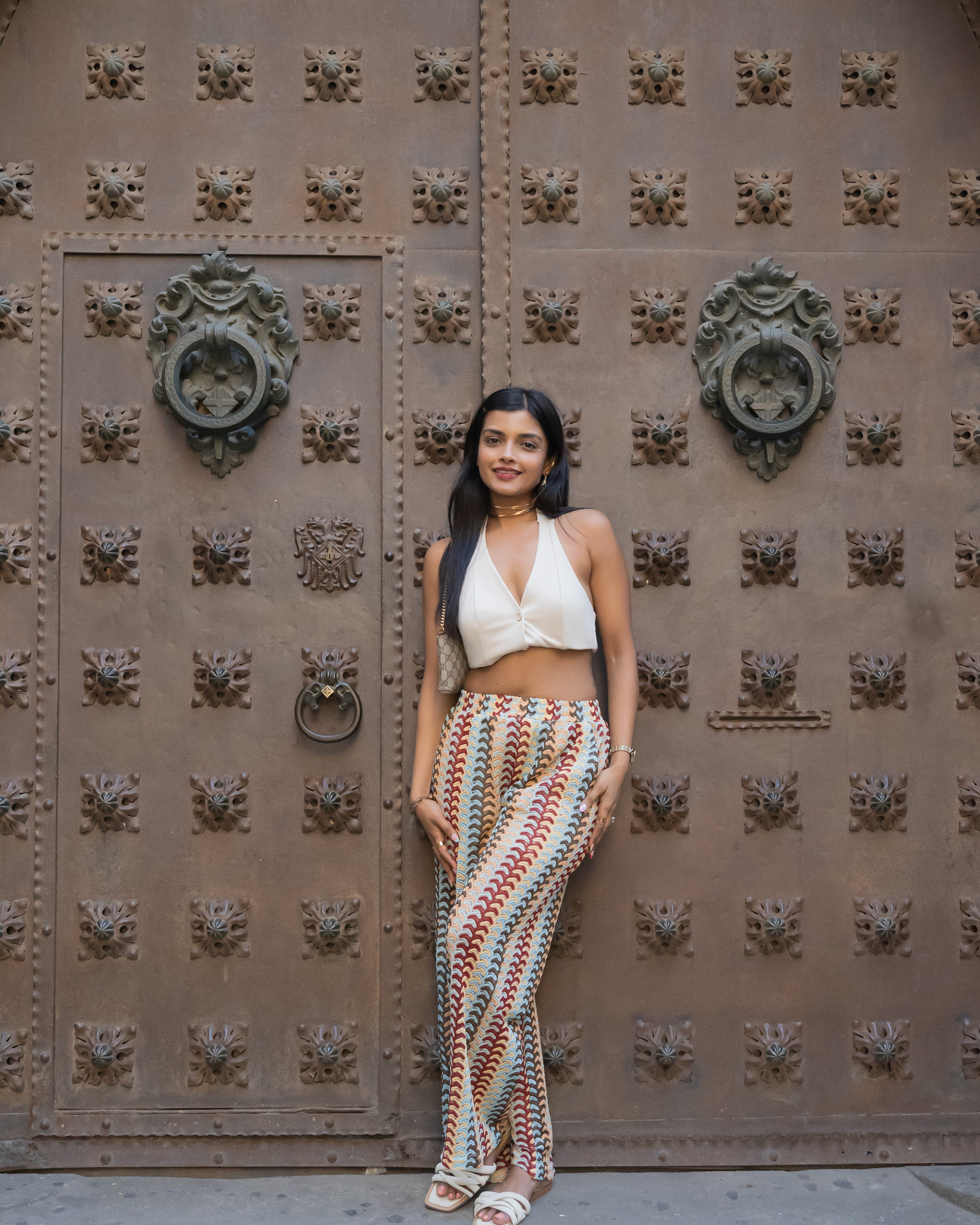 Model Ashna Zaveri in Barcelona Shooting