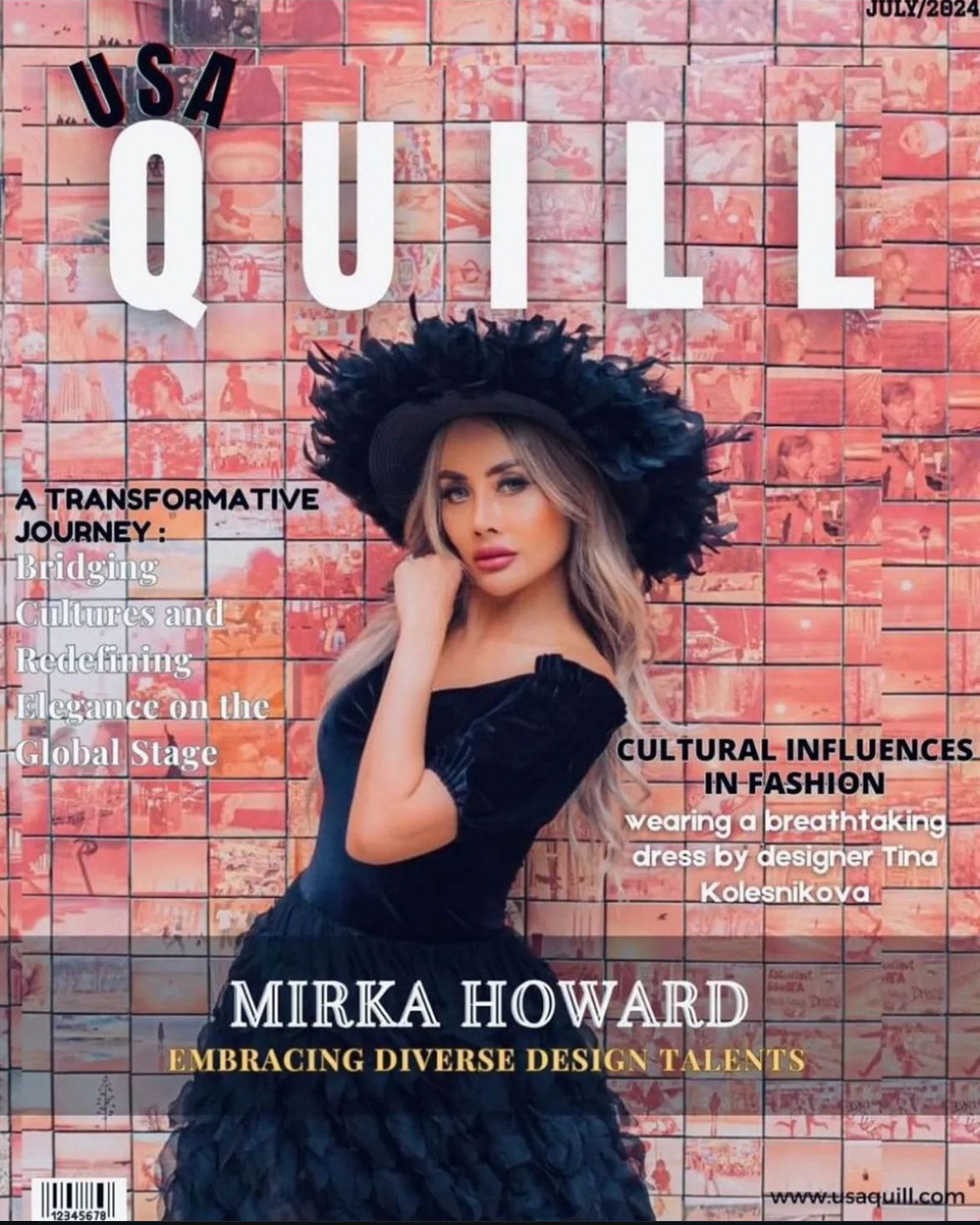 MIRKA HOWARD - QUILL USA  cover- Photo Ernest Siles
