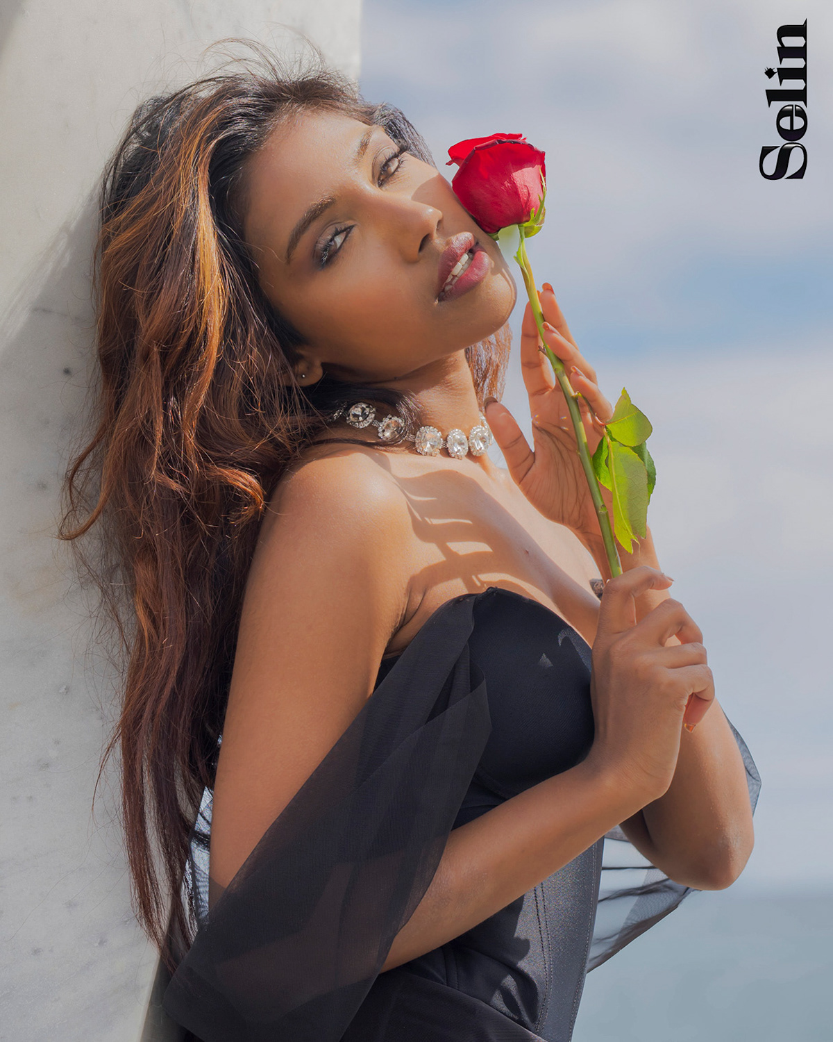 Model & Actress Anoeradha Rostam by barcelona Photographer Ernest Siles