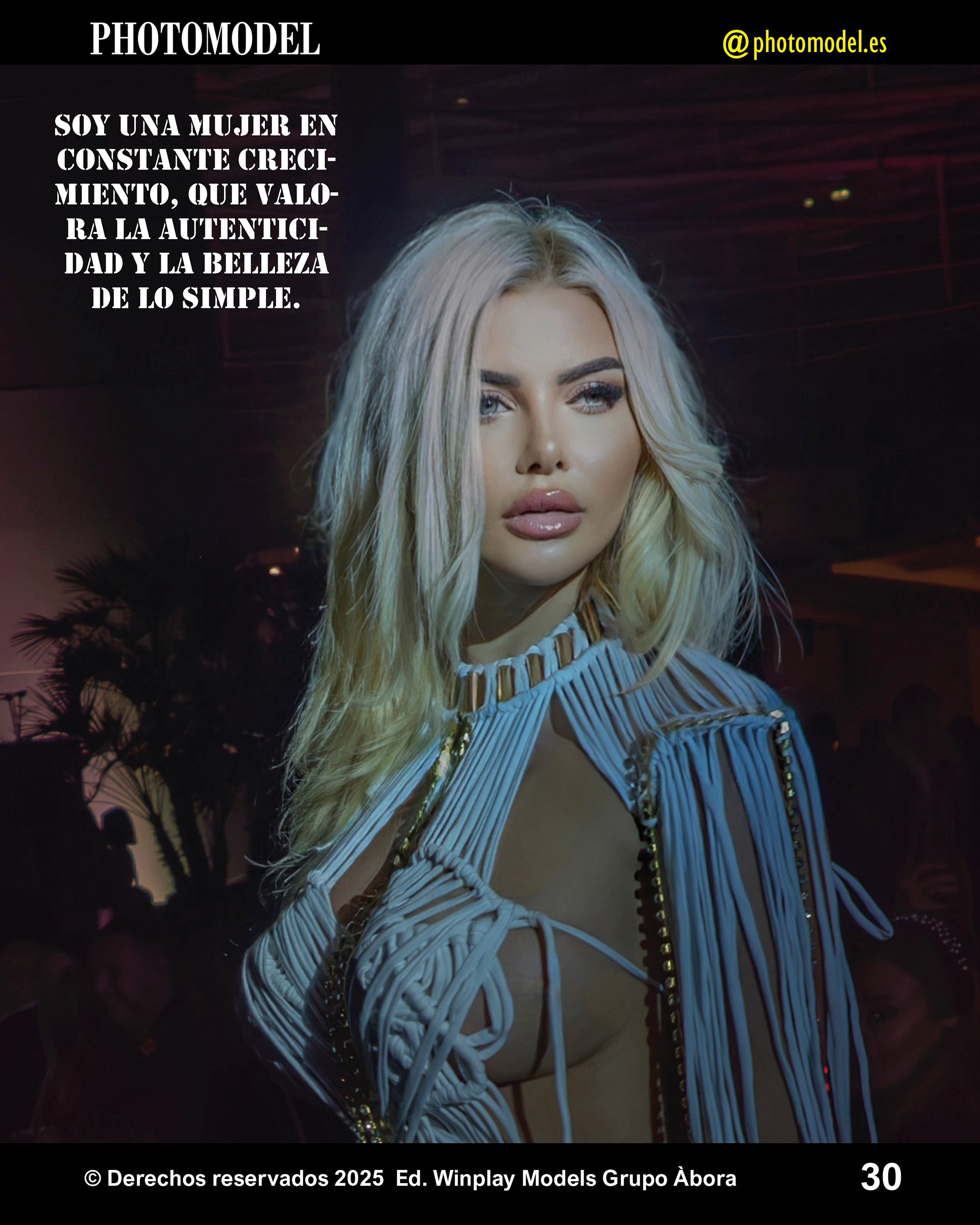 Montse Roura by photographer Ernest Siles