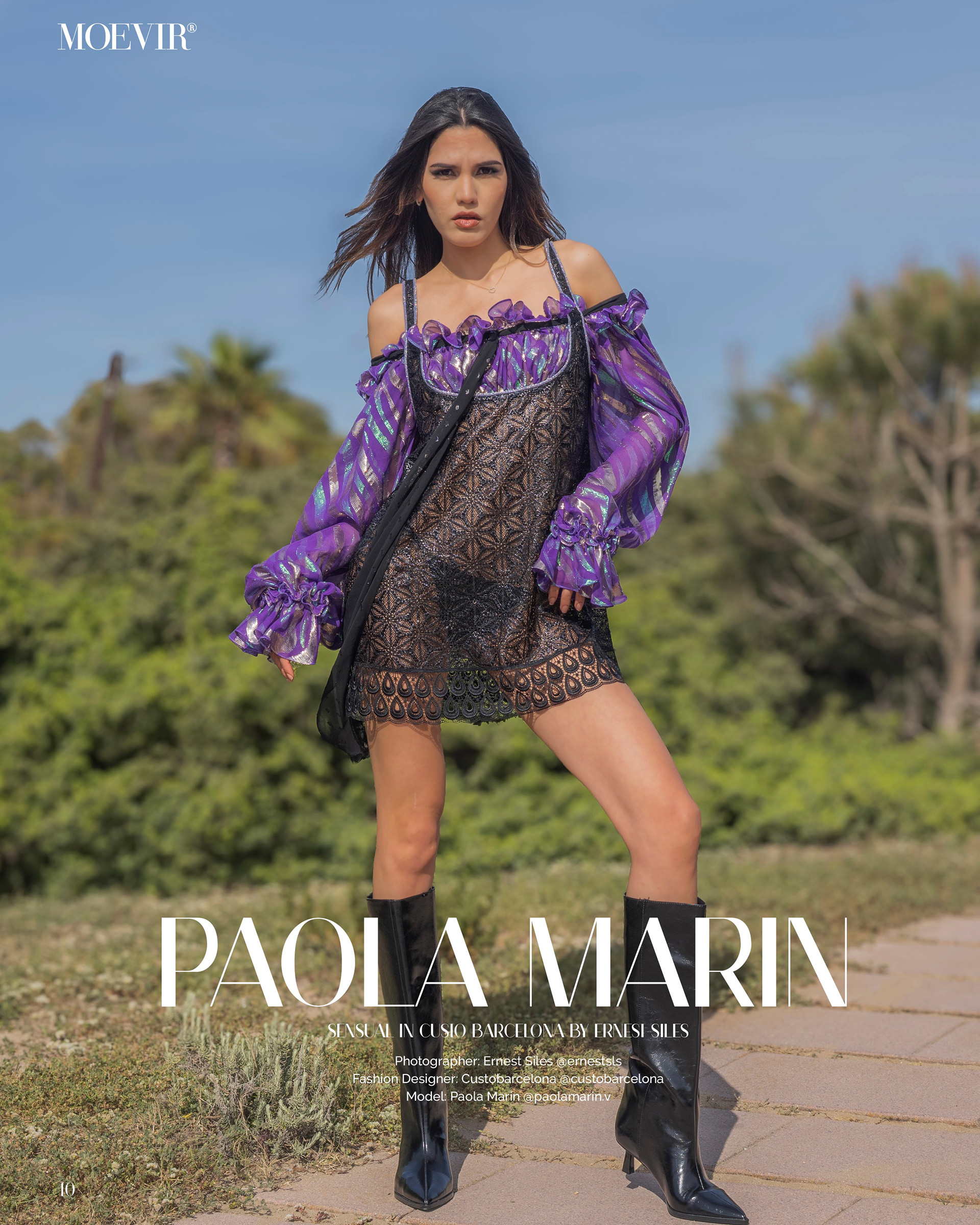 Paola Marin by barcelona Photographer Ernest Siles