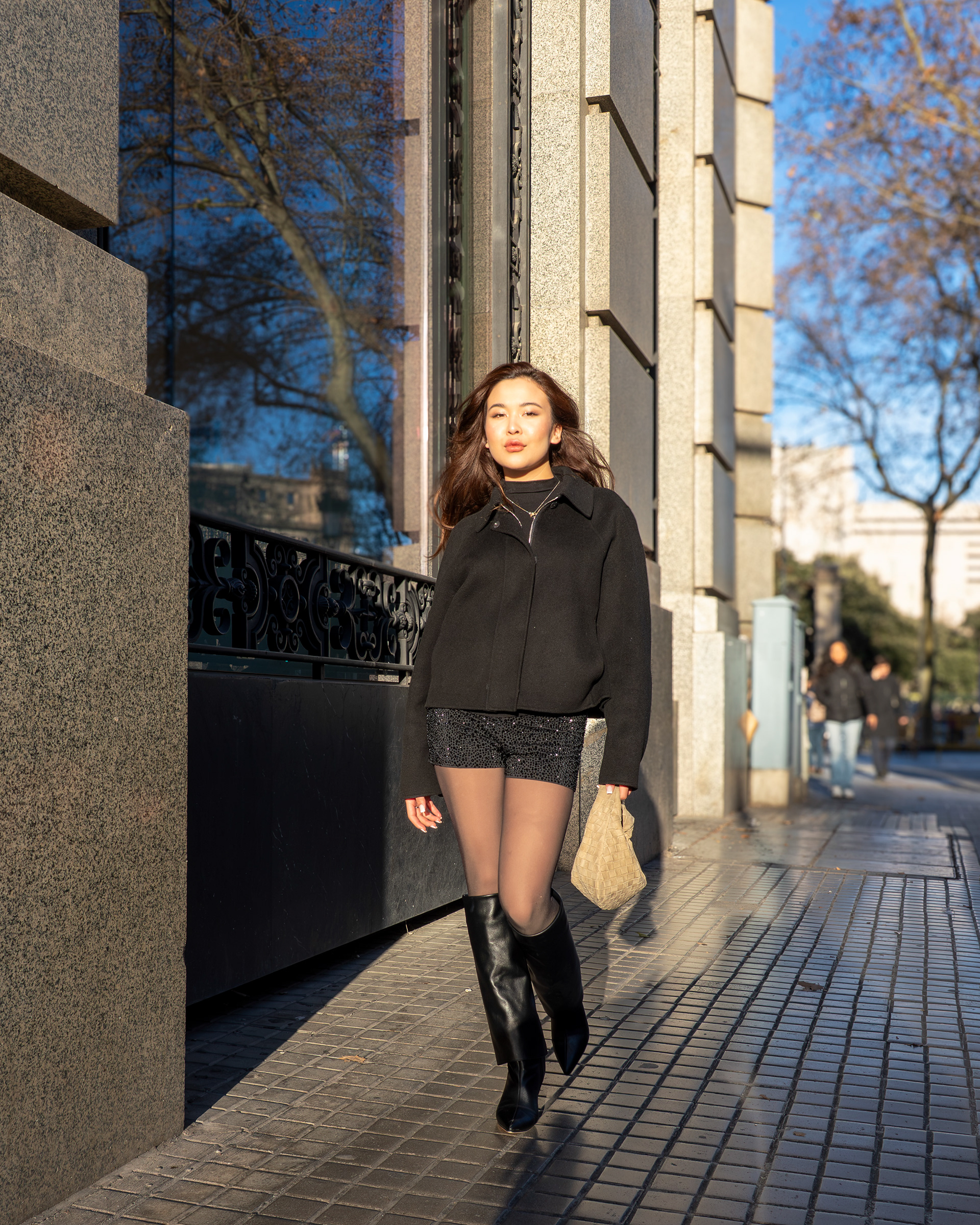 Model Tomiris Anarbay by Barcelona Photographer Ernest Siles