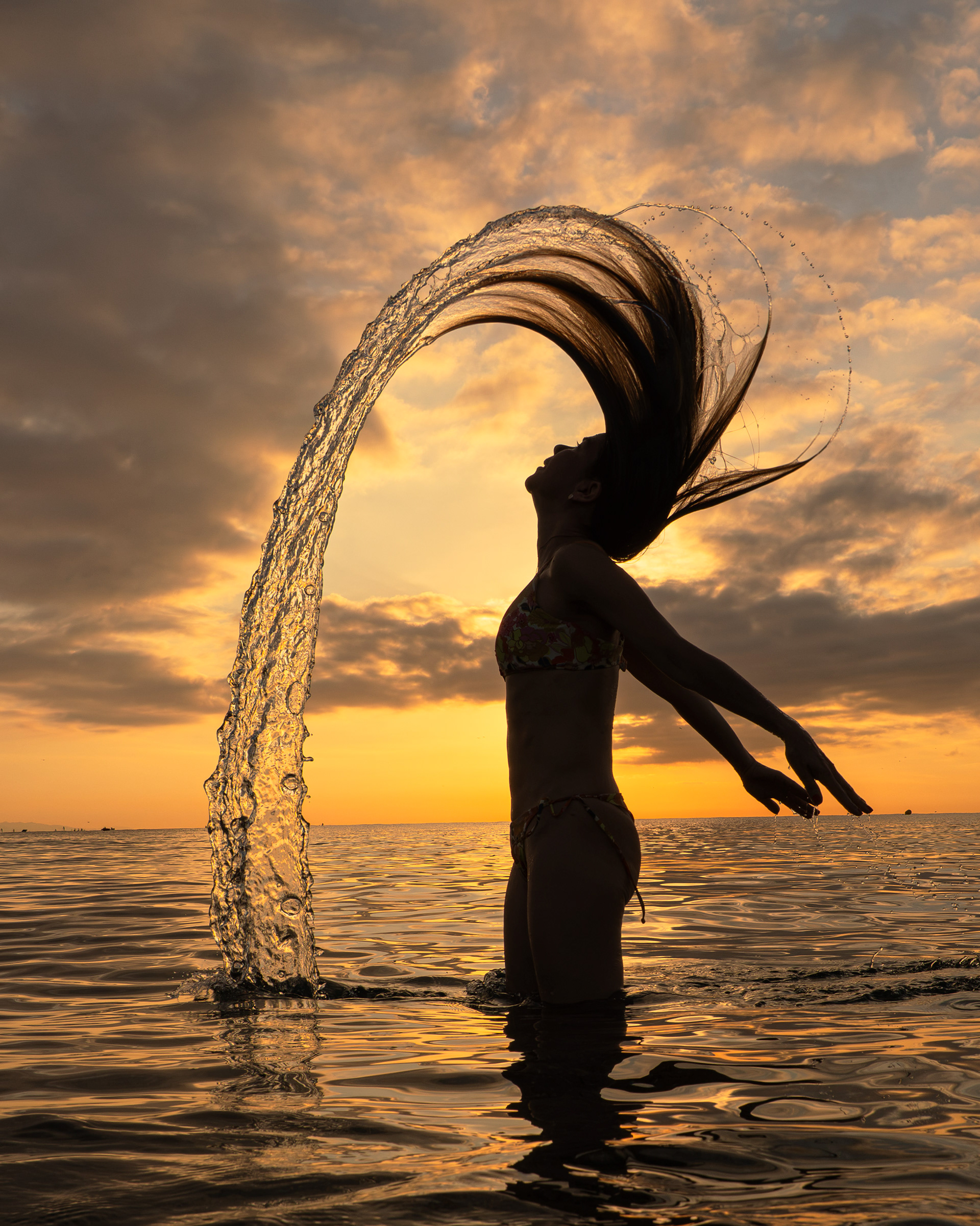 Barceloneta beach - crative photo - ernest siles
