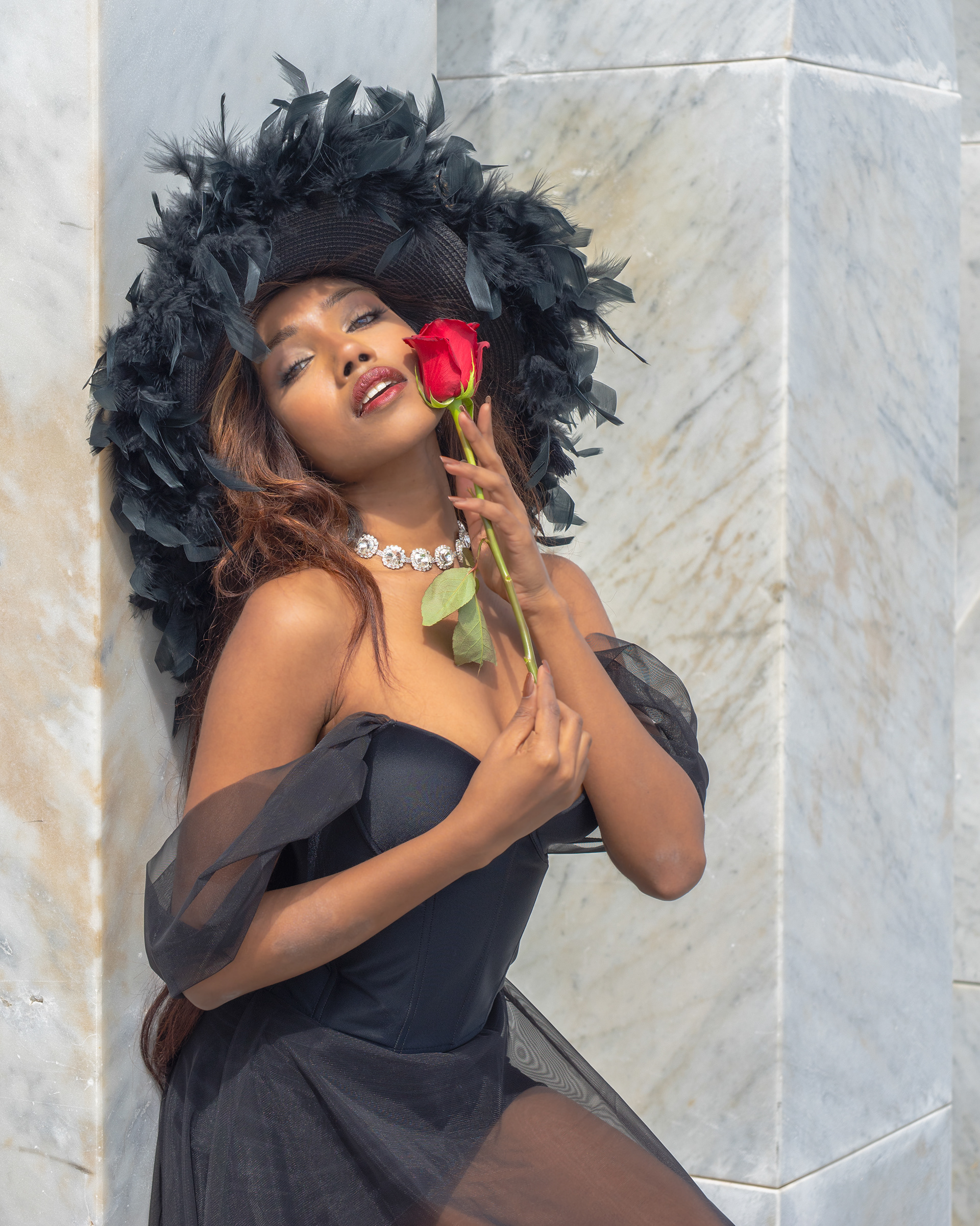 Model Anoeradha by fashion photographer Ernest Siles