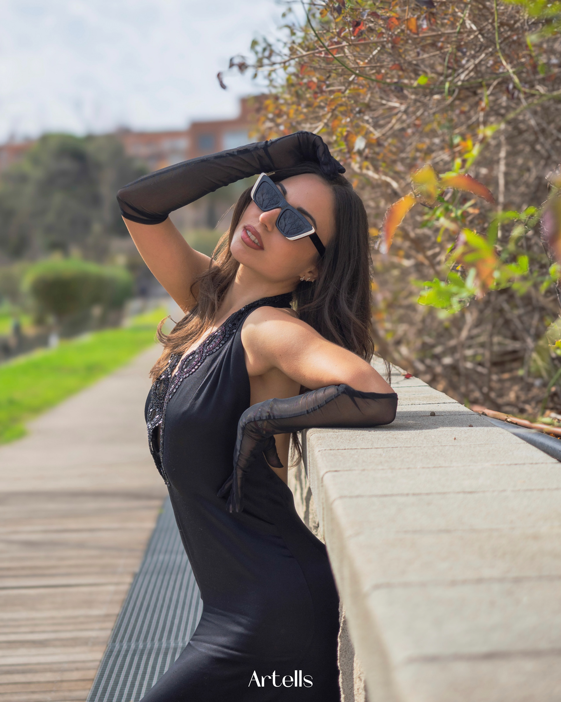 Model Madina Ism by Fashion Photographer Ernest Siles