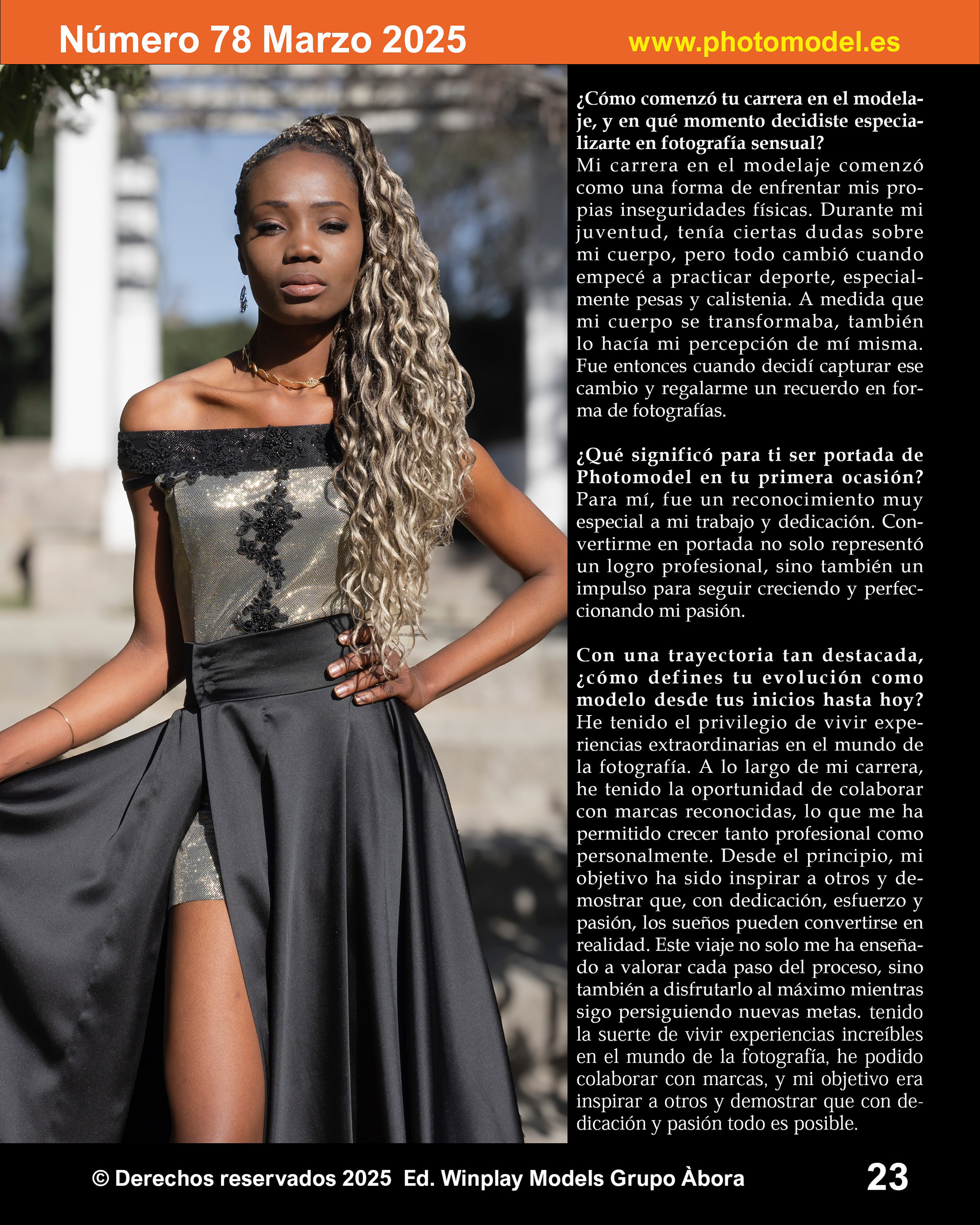 Nina wearing black dress by Tina Kolesnikova