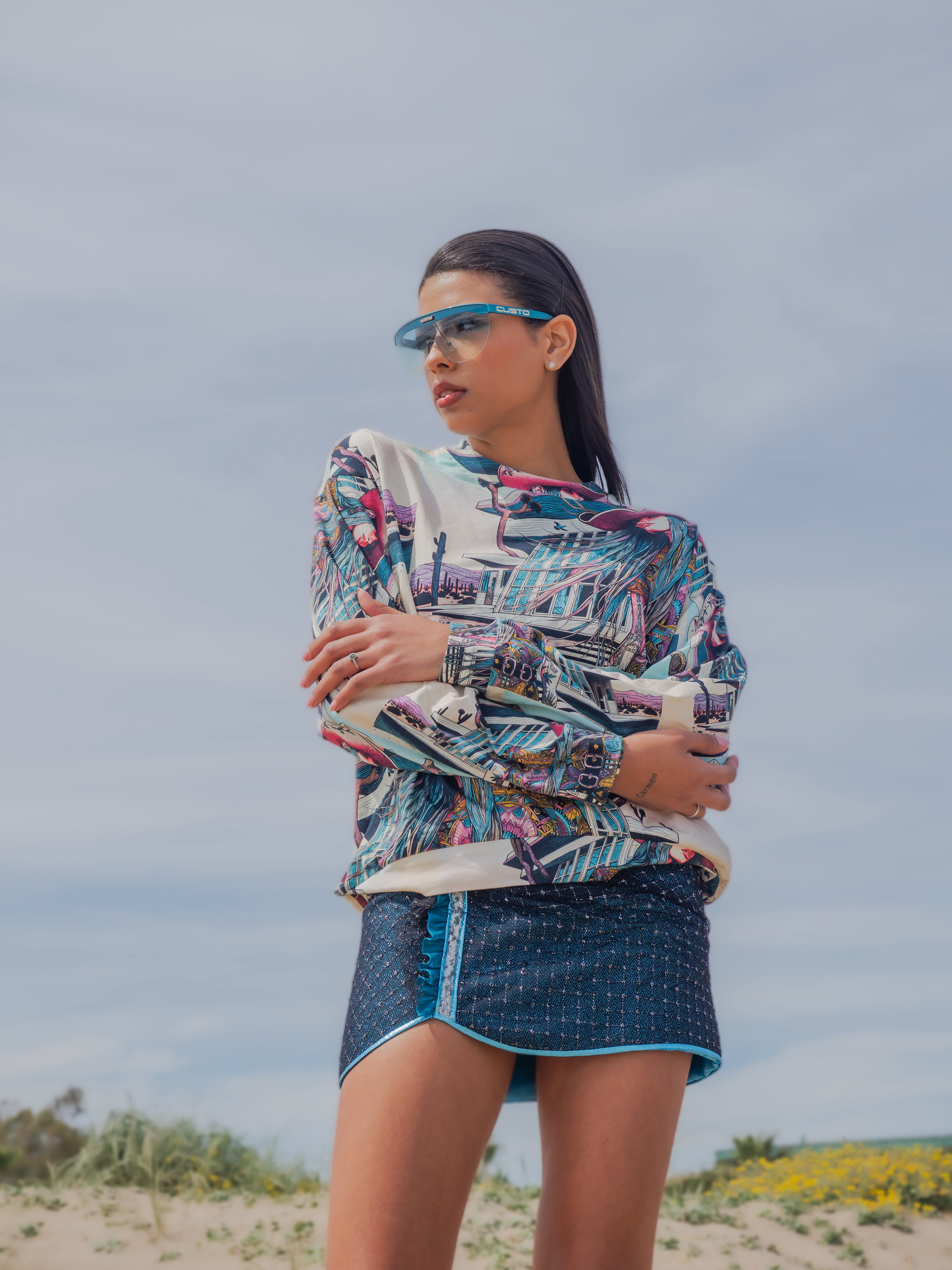 Model Eliseth Santacruz by Custo Barcelon