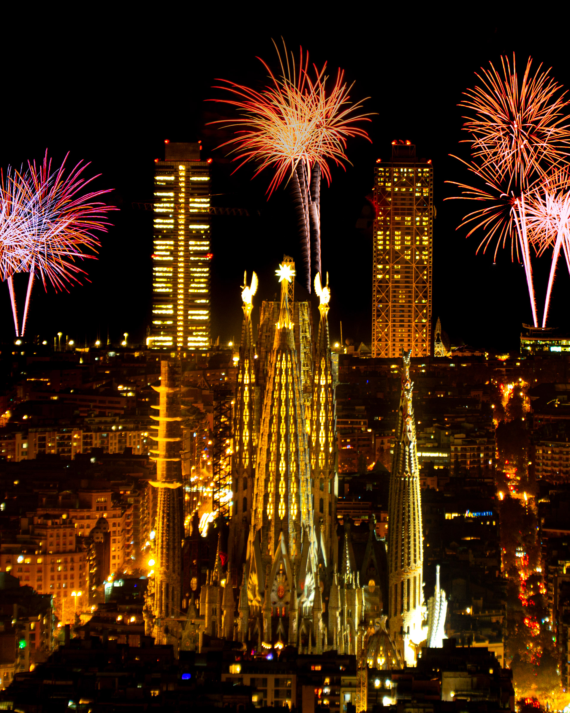 Sagrada familia barcelona by Ernest Siles