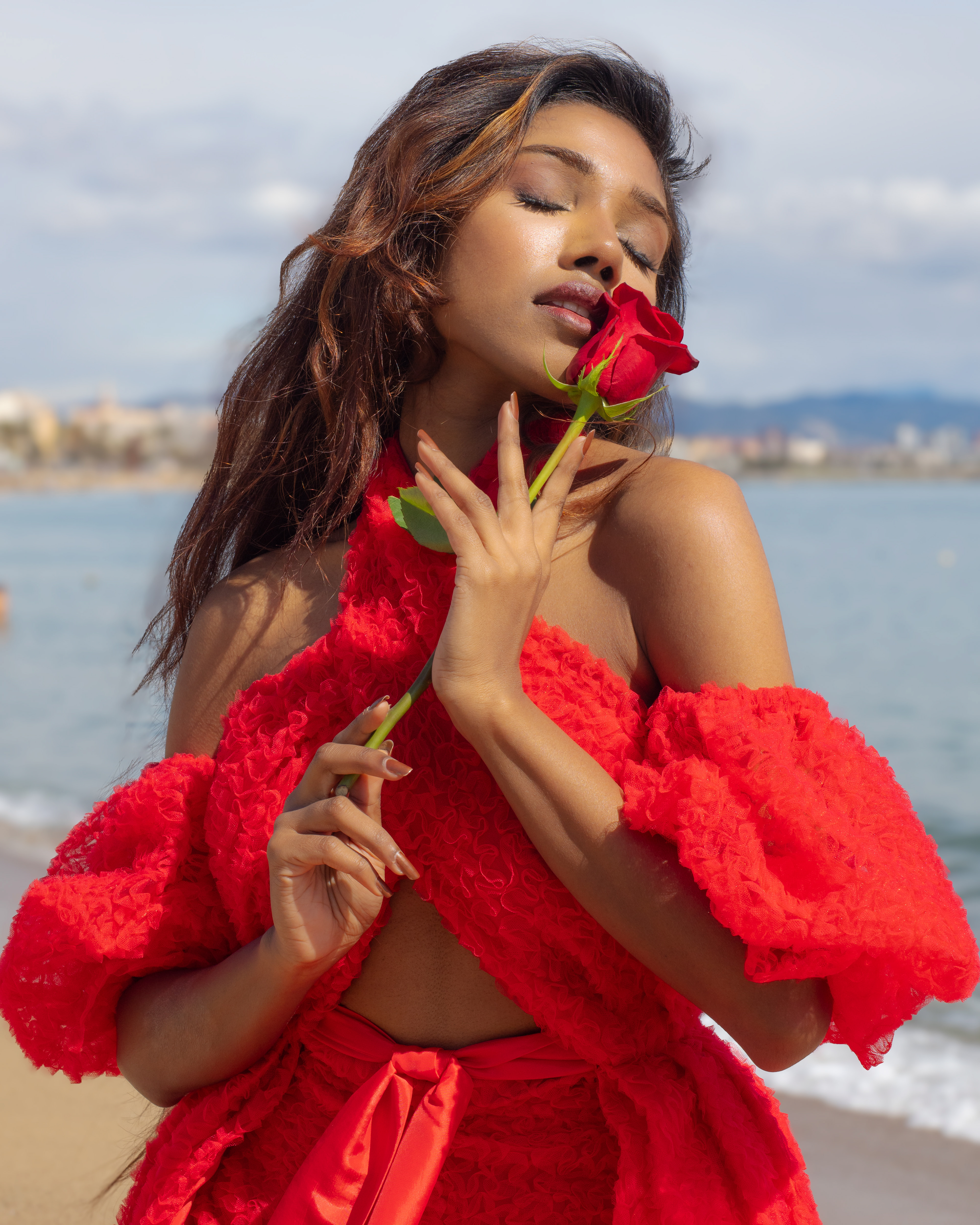 Model Anoeradha Rostam by Barcelona Photographer Ernest Siles