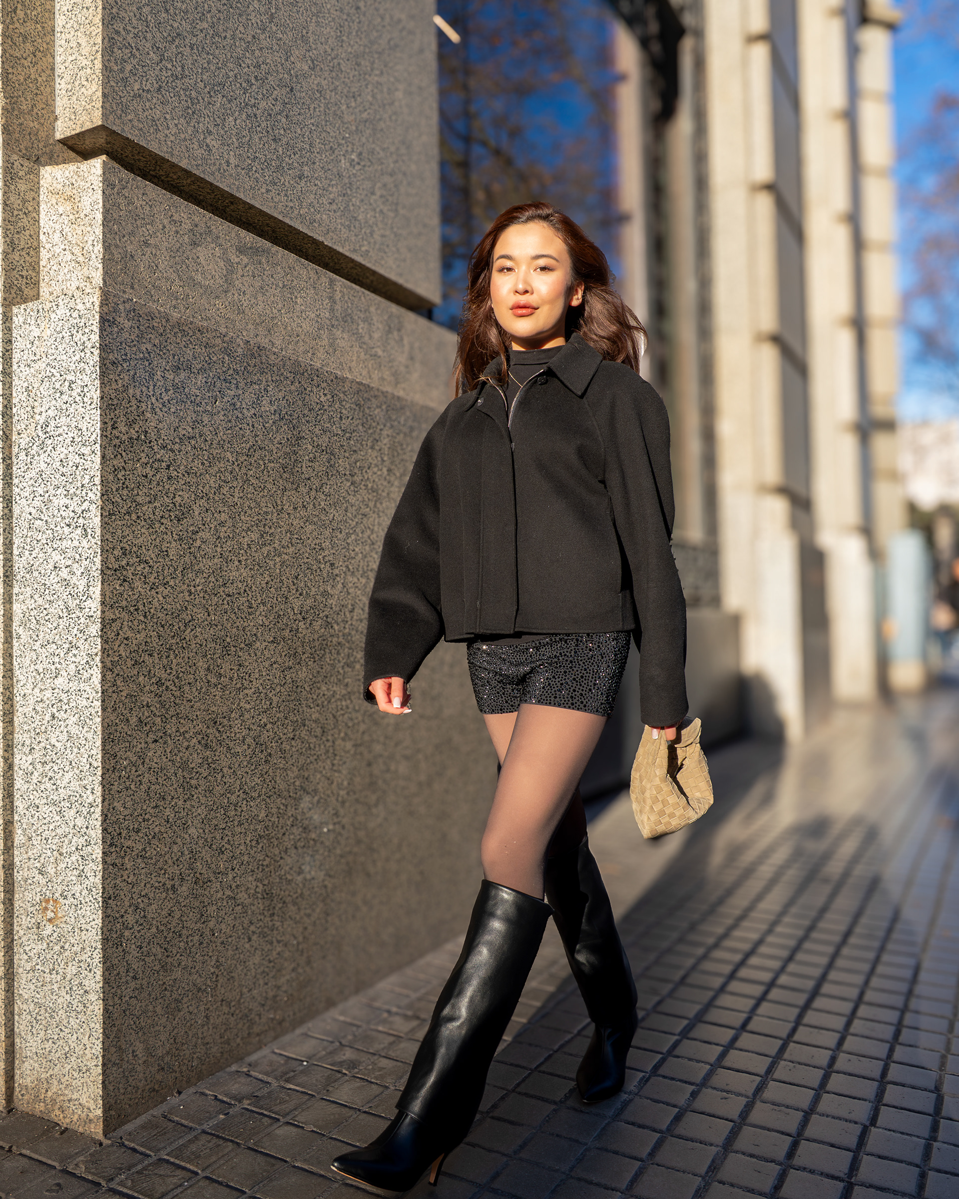 Model Tomiris Anarbay by Barcelona Photographer Ernest Siles