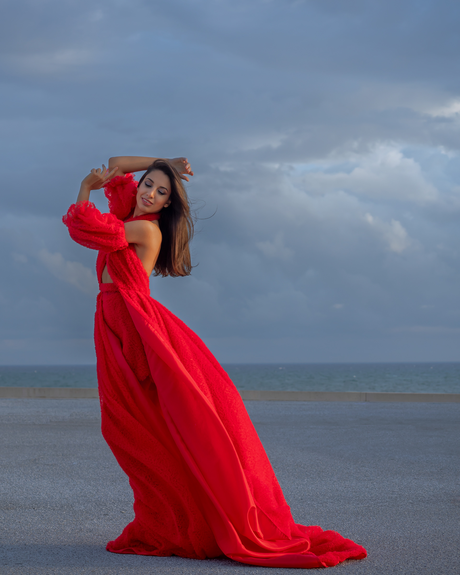 Oksana Pavlova shooting