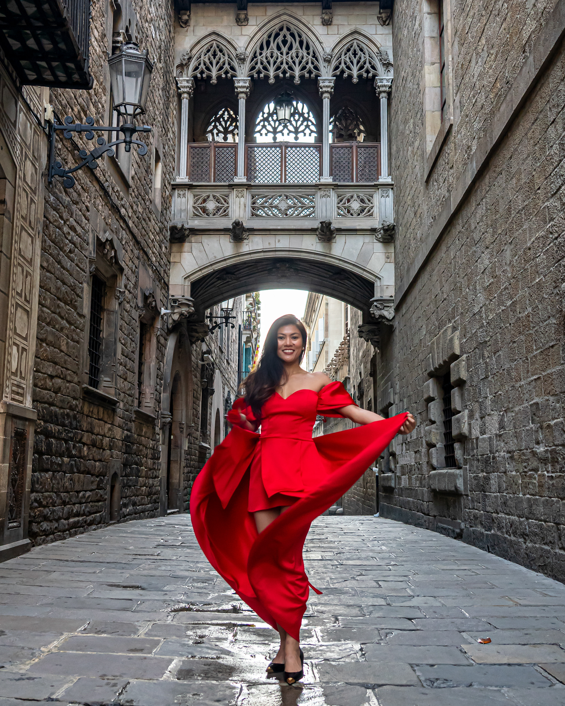 Pont del Bisbe portrait Photoshoot