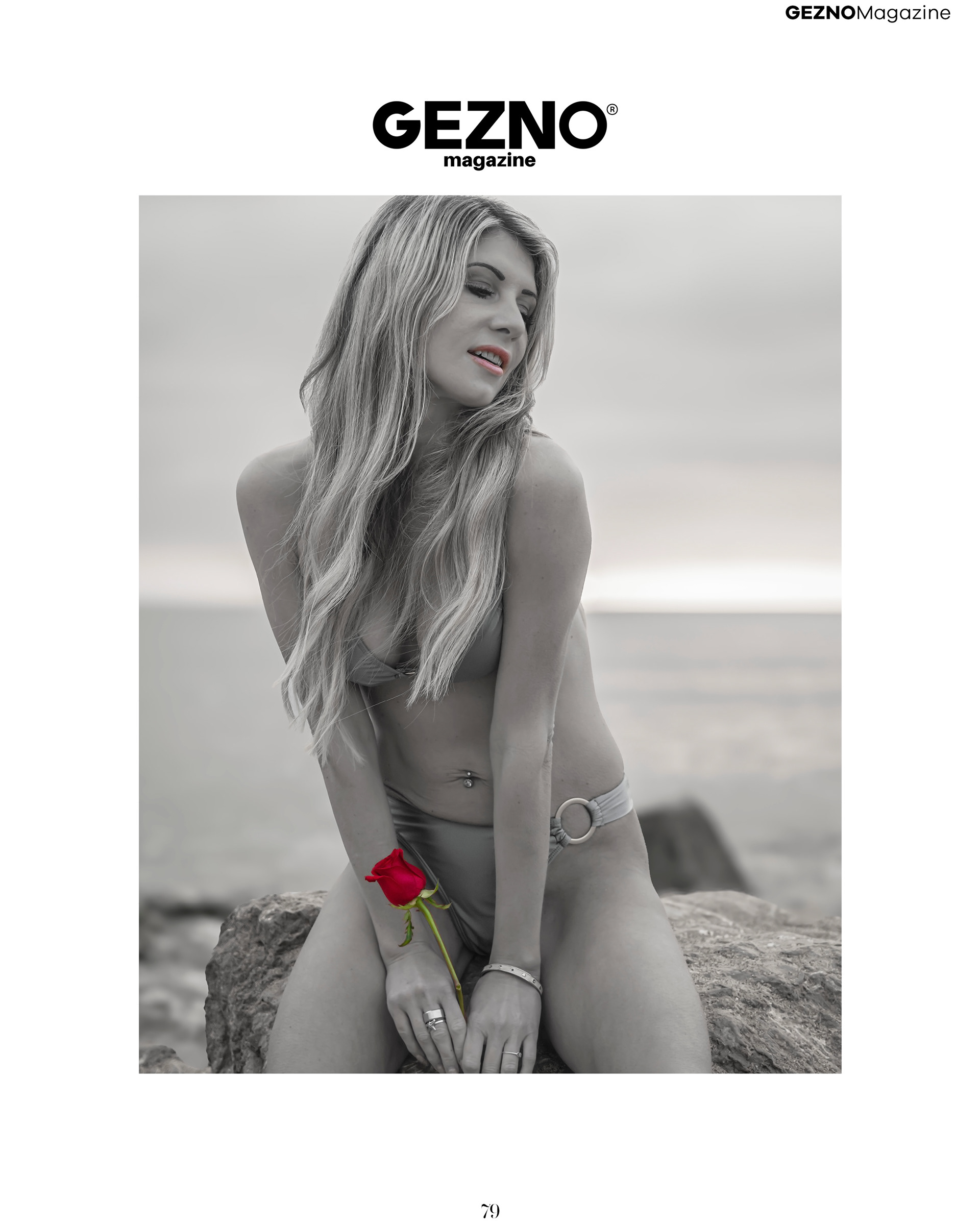 Ashleyigh k Singer in Barcelona beach