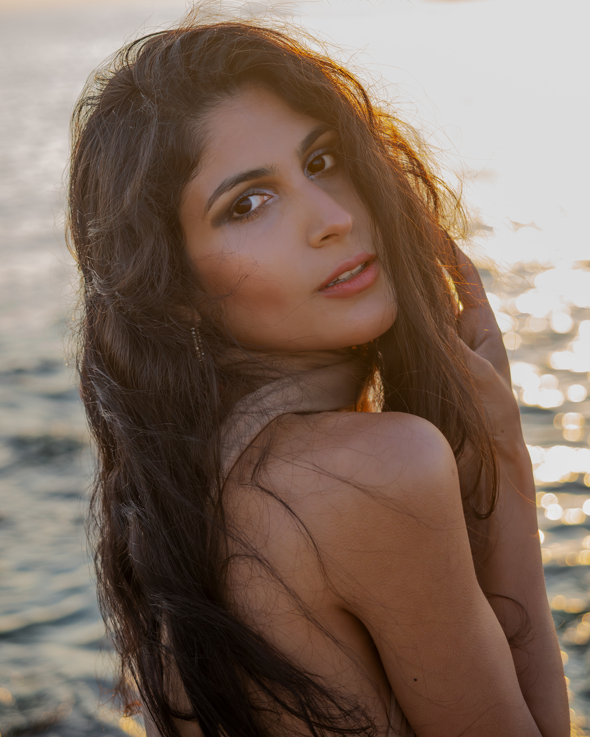 Model Devishi Sarin by Ernest Siles