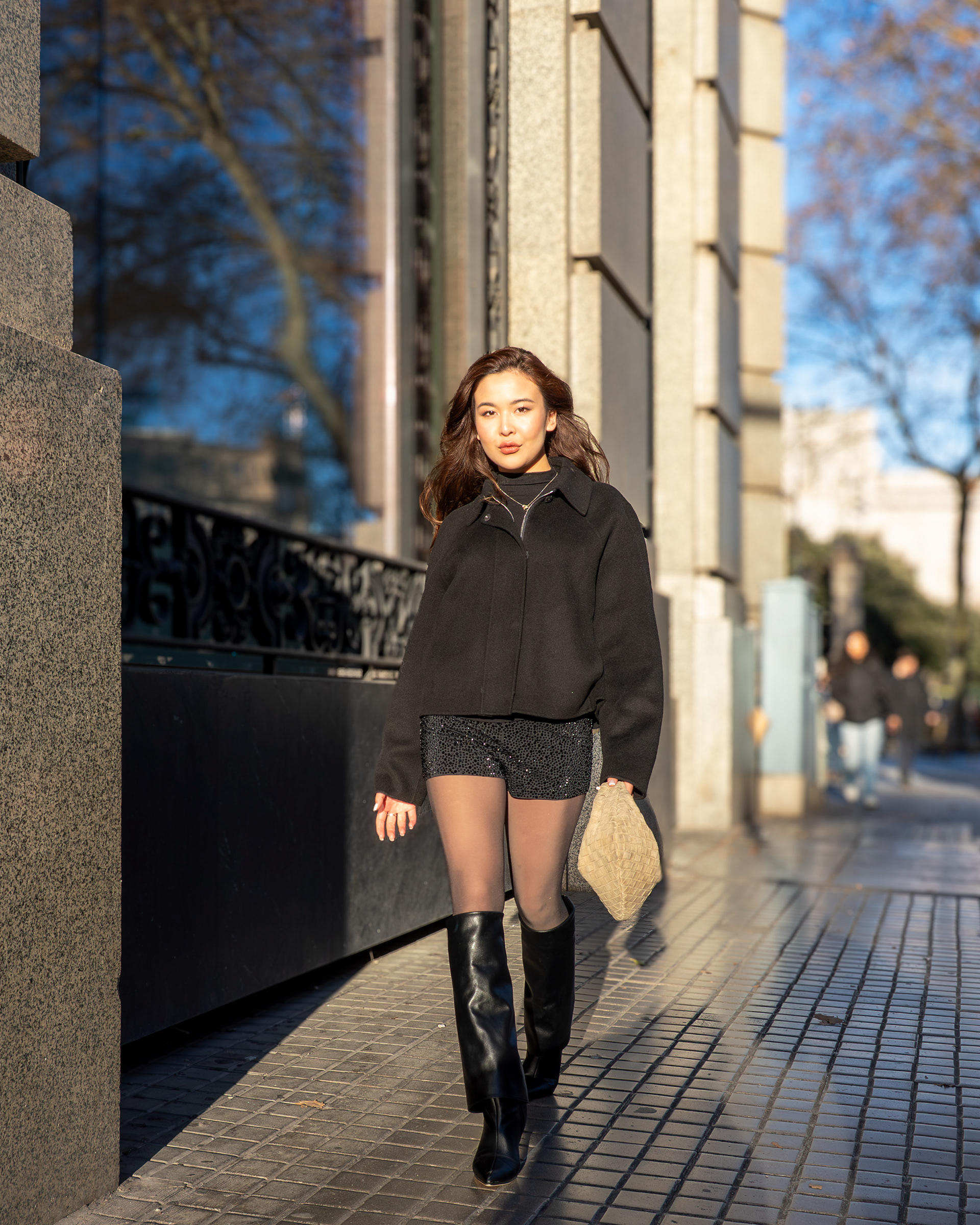 Model Tomiris Anarbay by Barcelona Photographer Ernest Siles