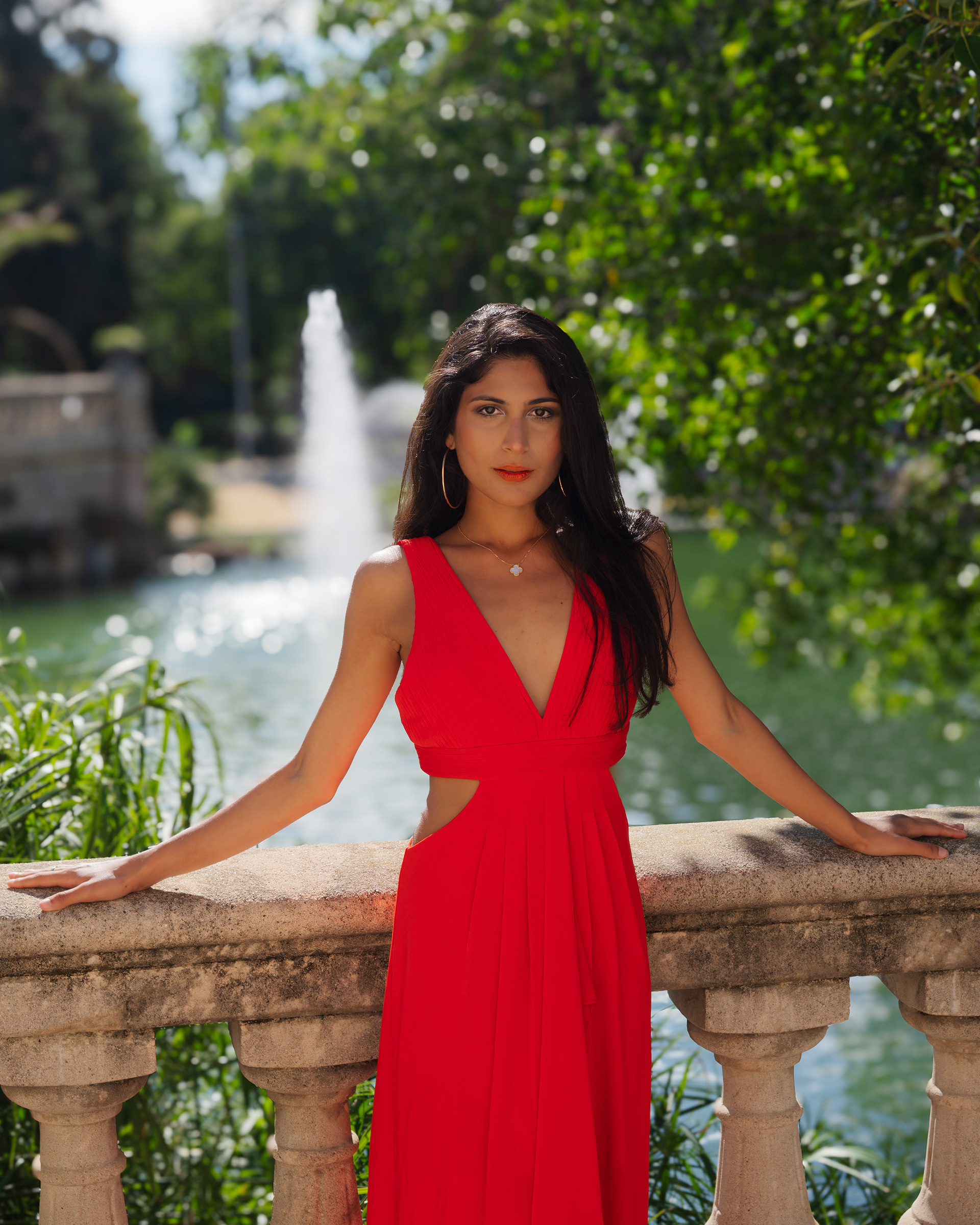 parc de la ciutadella barcelona portrait photoshoot