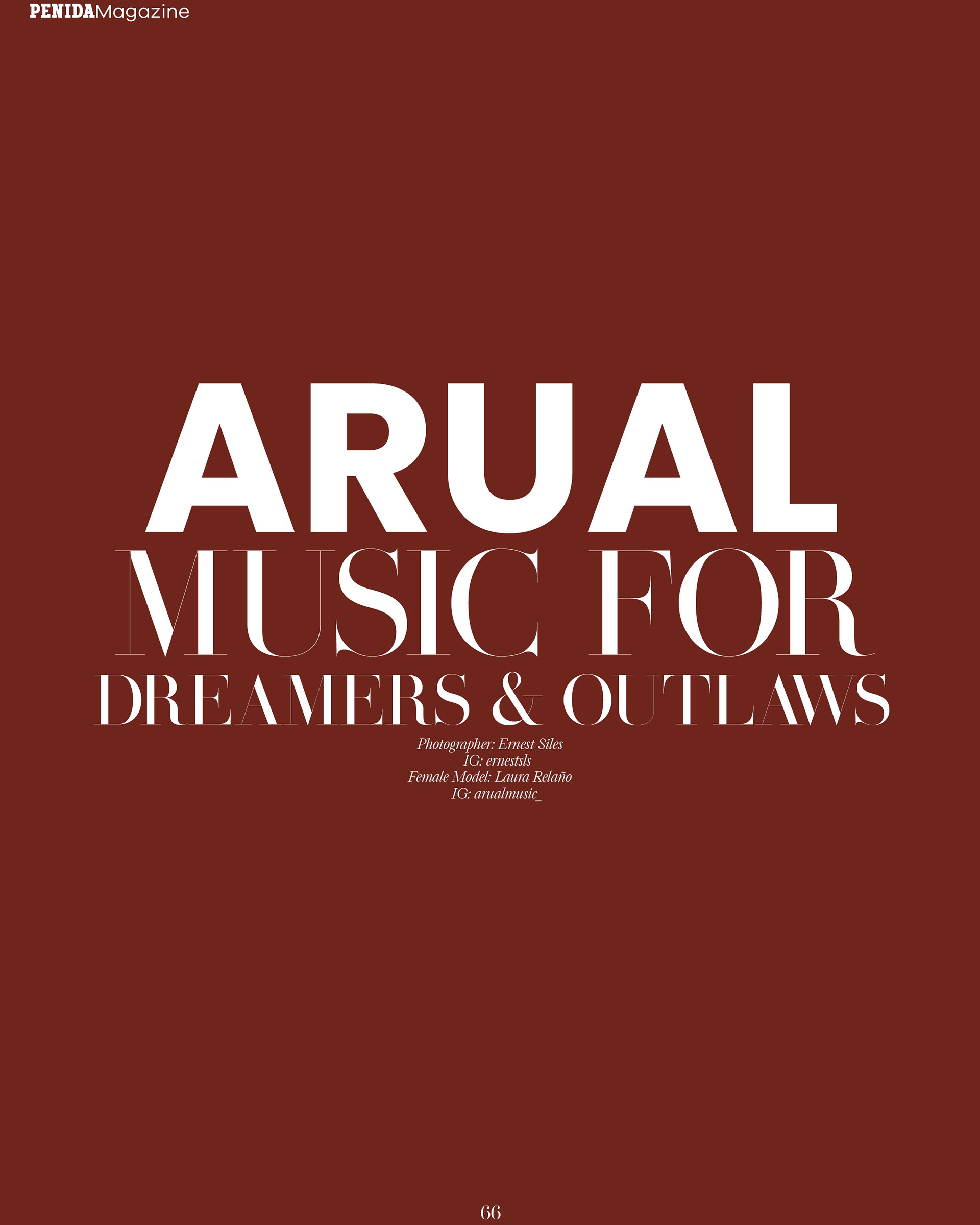 Arual spanish Signer-songwriter
