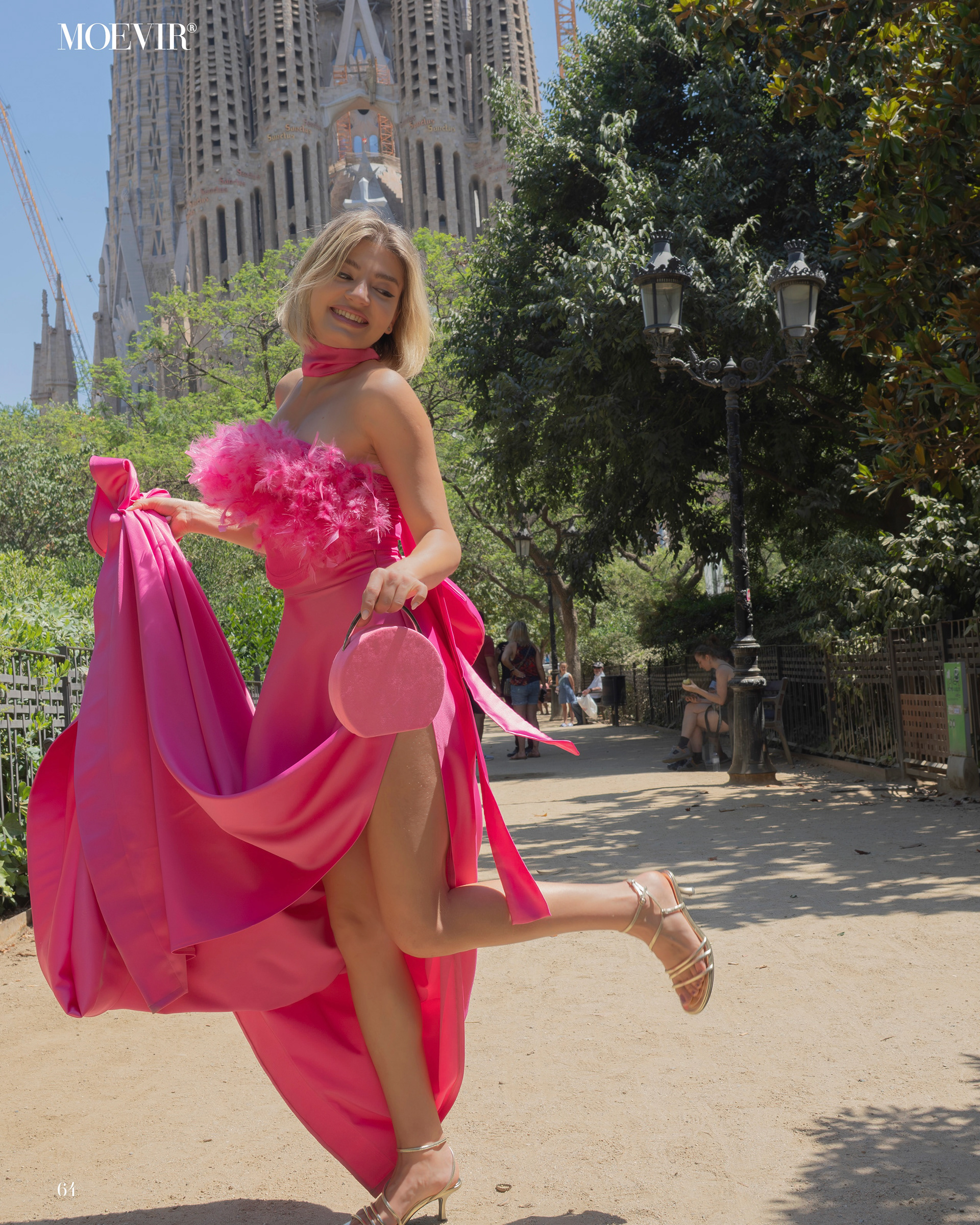 Maria Sukuryan enjoying Barcelona