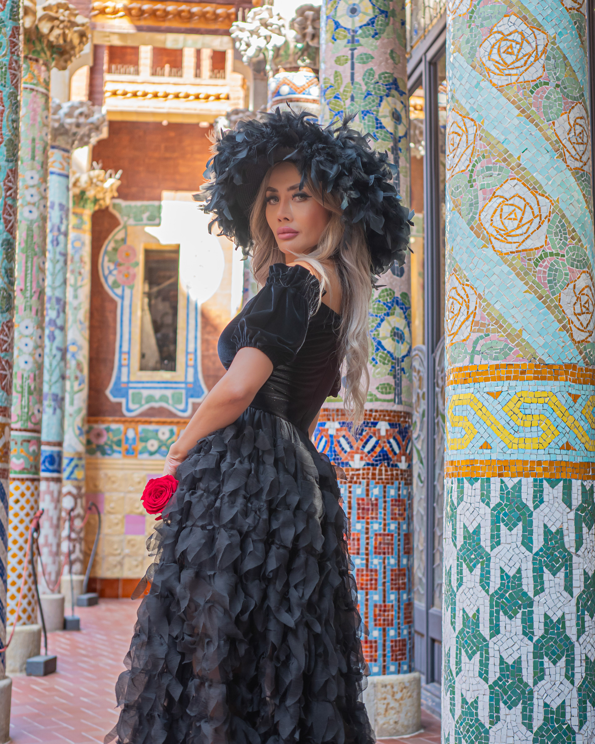 Mirka Howard Barcelona Shooting
