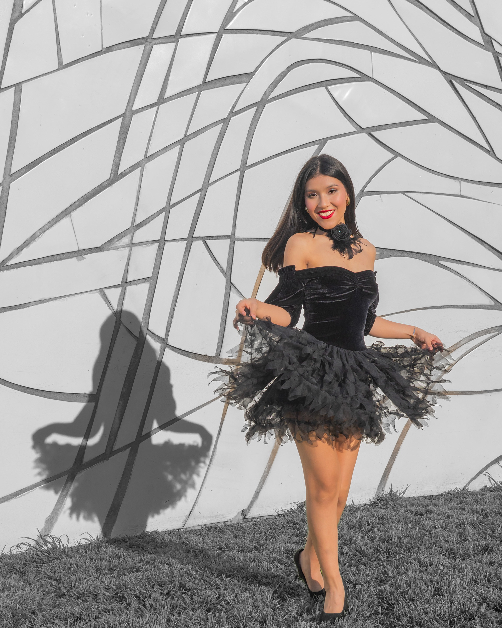 Model Ariadna Torrico  Barcelona Shooting