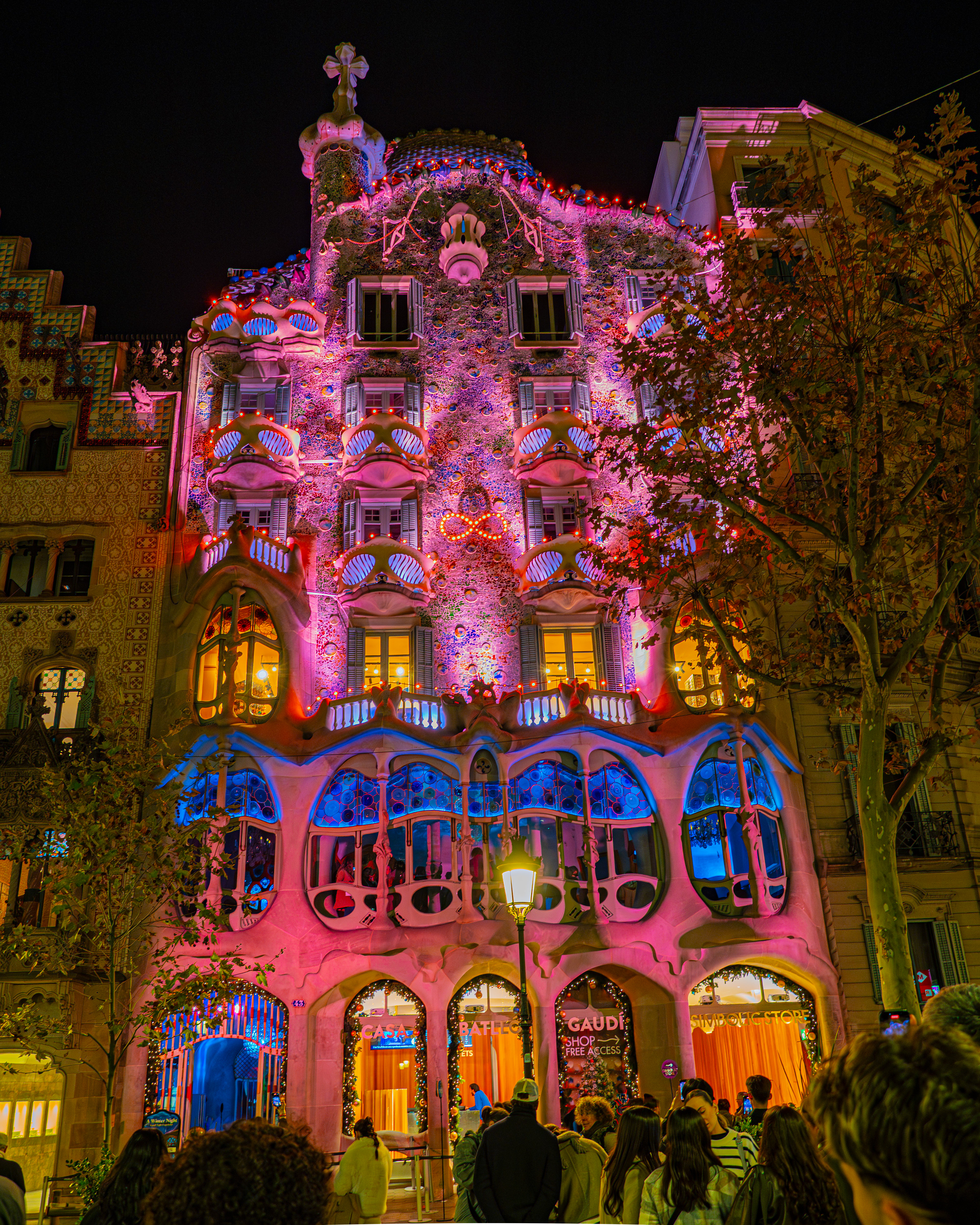 Casa batllo - gaudi - barcelona - mapping