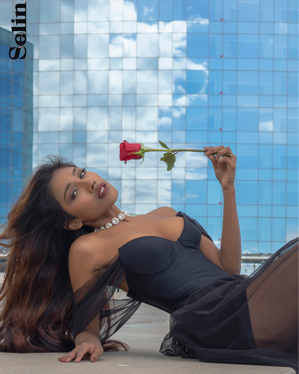 Model & Actress Anoeradha Rostam  in barcelona Shooting