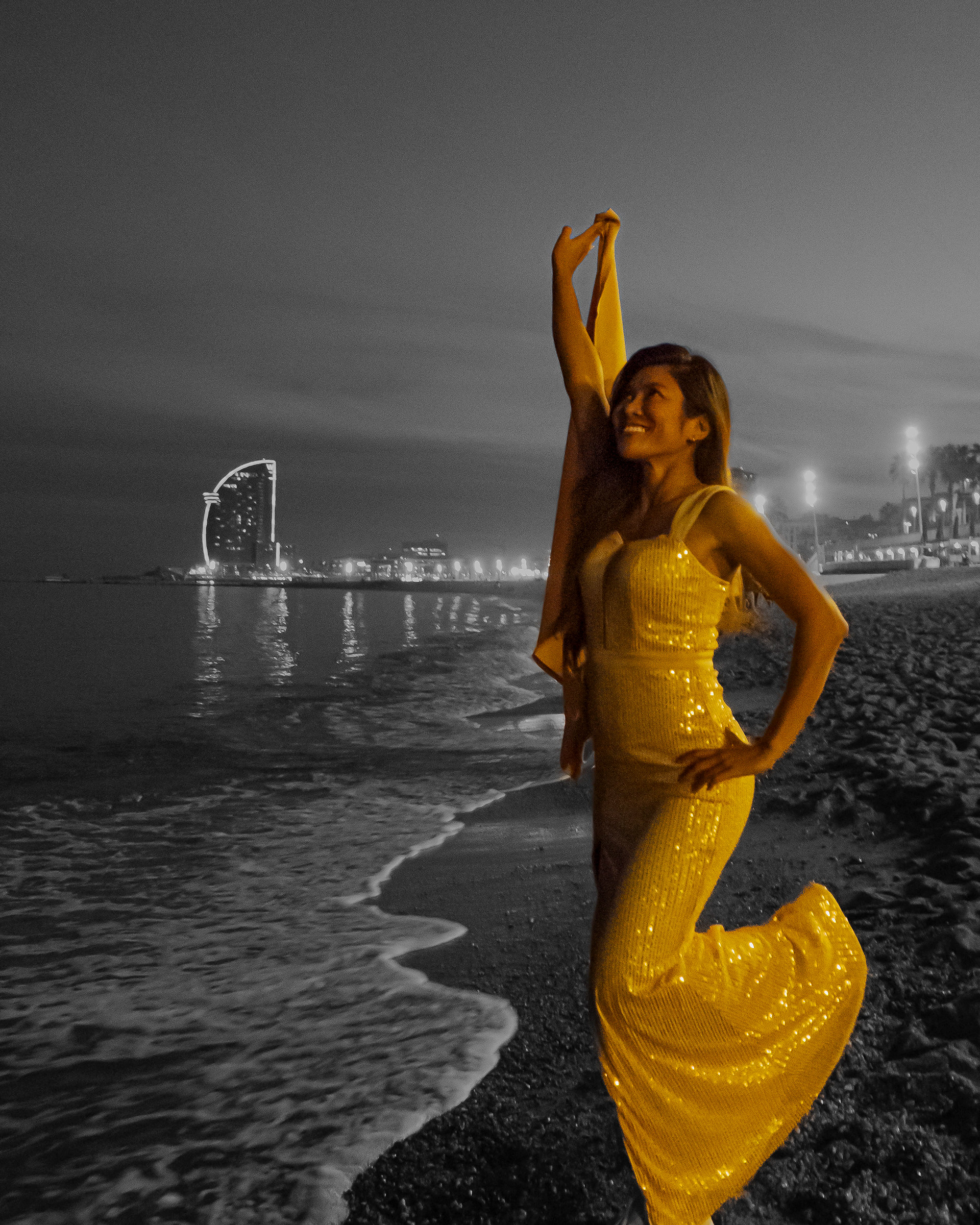 Azura Moktar portrait at Barcelona